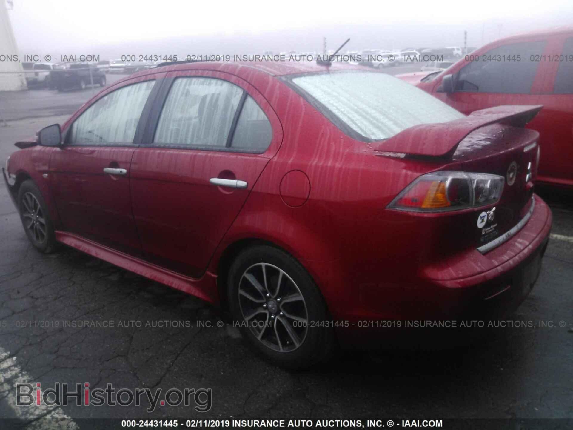 2017 MITSUBISHI LANCER - VIN: JA32U2FU8HU003069 - Фото 3
