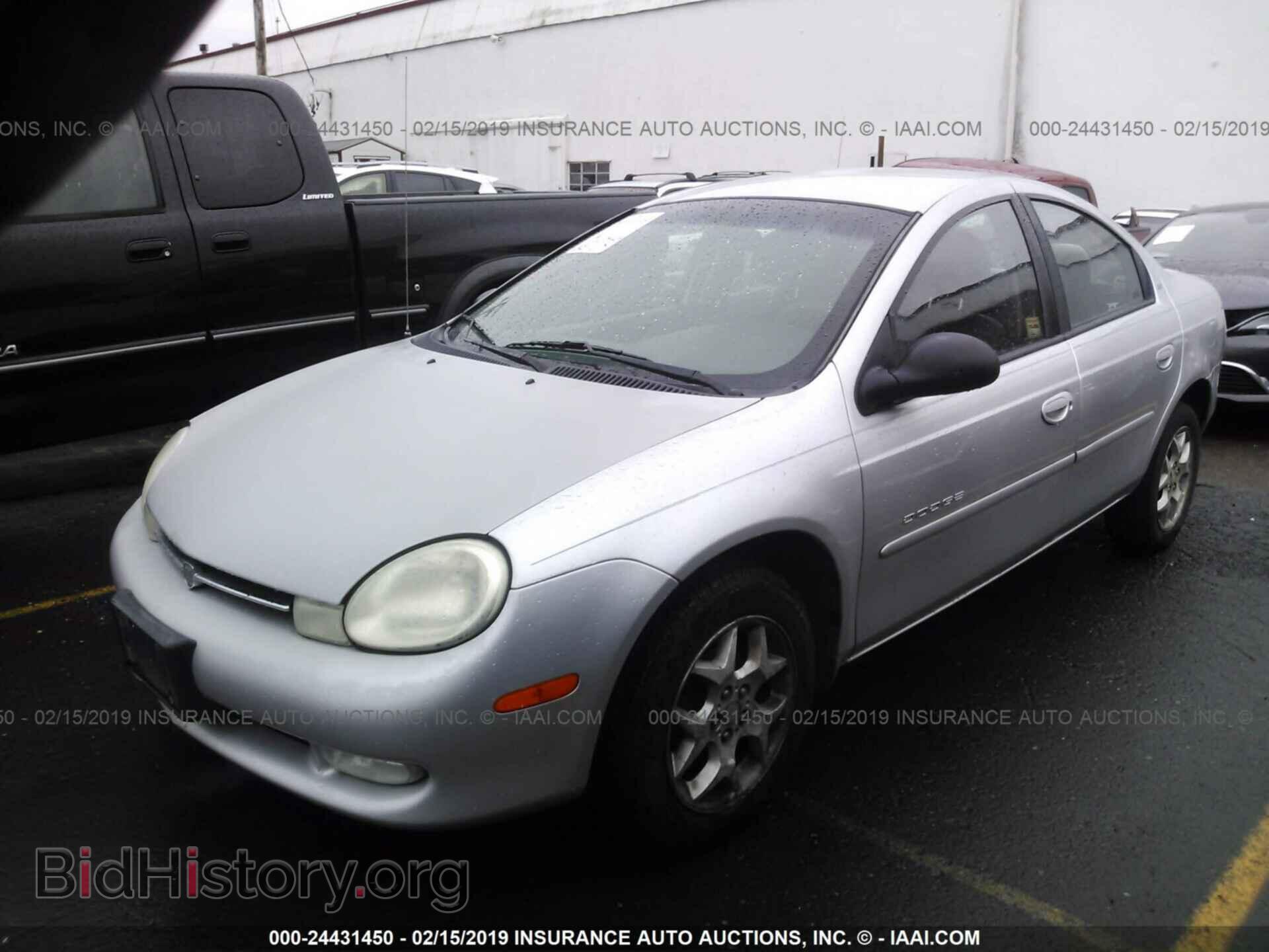 2001 DODGE NEON - VIN: 1B3ES46C91D120092 - Фото 2