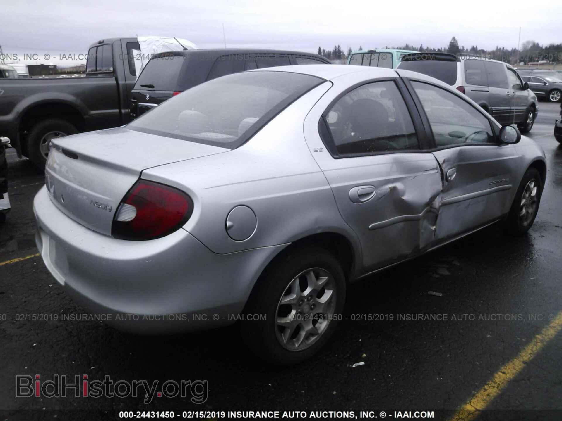 2001 DODGE NEON - VIN: 1B3ES46C91D120092 - Фото 4