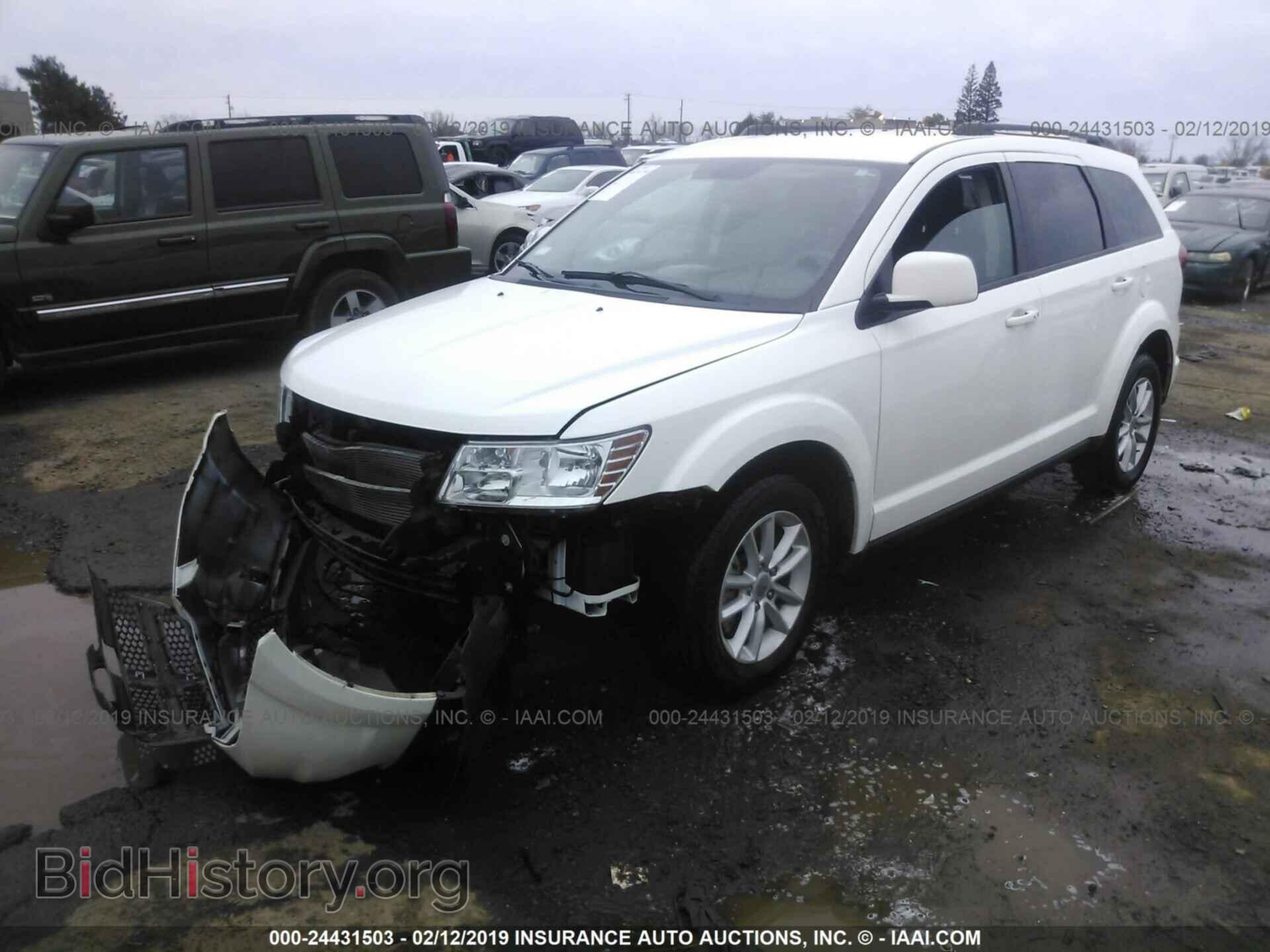 2015 DODGE JOURNEY - VIN: 3C4PDCBB6FT741980 - Фото 2