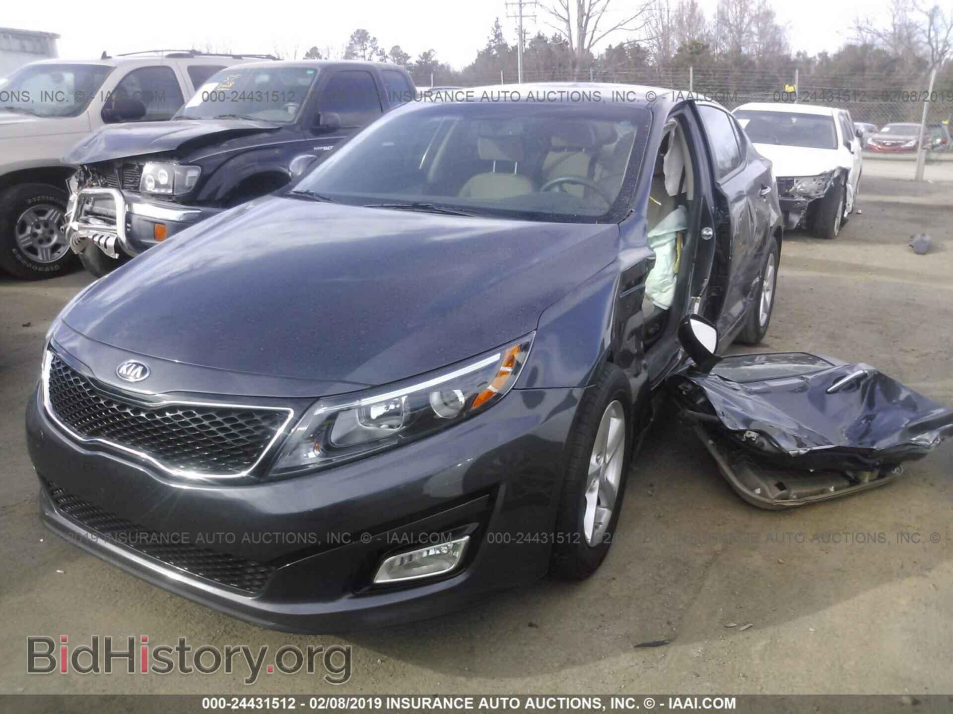 2015 KIA OPTIMA - VIN: KNAGM4A73F5632263 - Photo 2