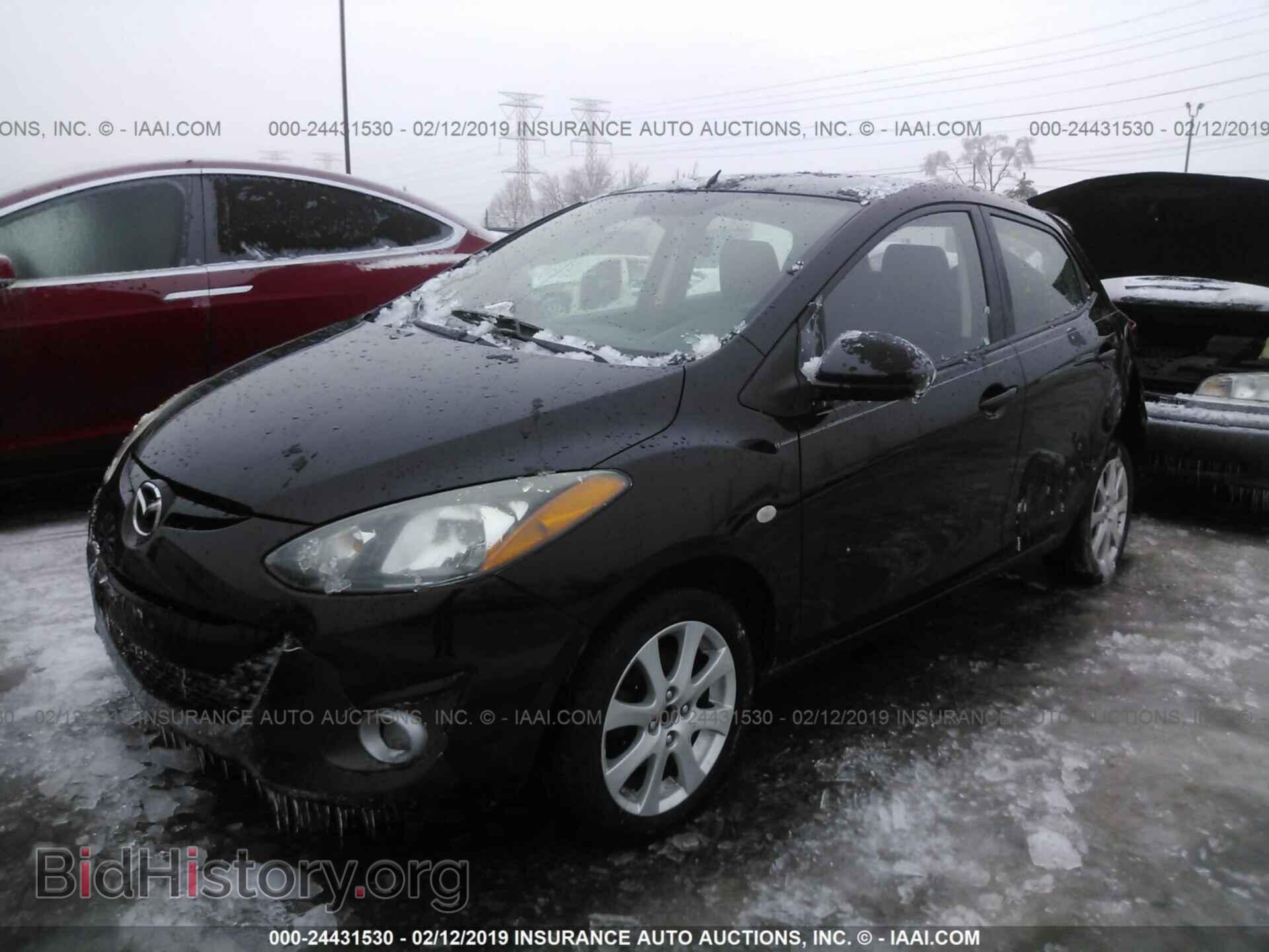 2013 MAZDA MAZDA2 - VIN: JM1DE1LY9D0154299 - Фото 2