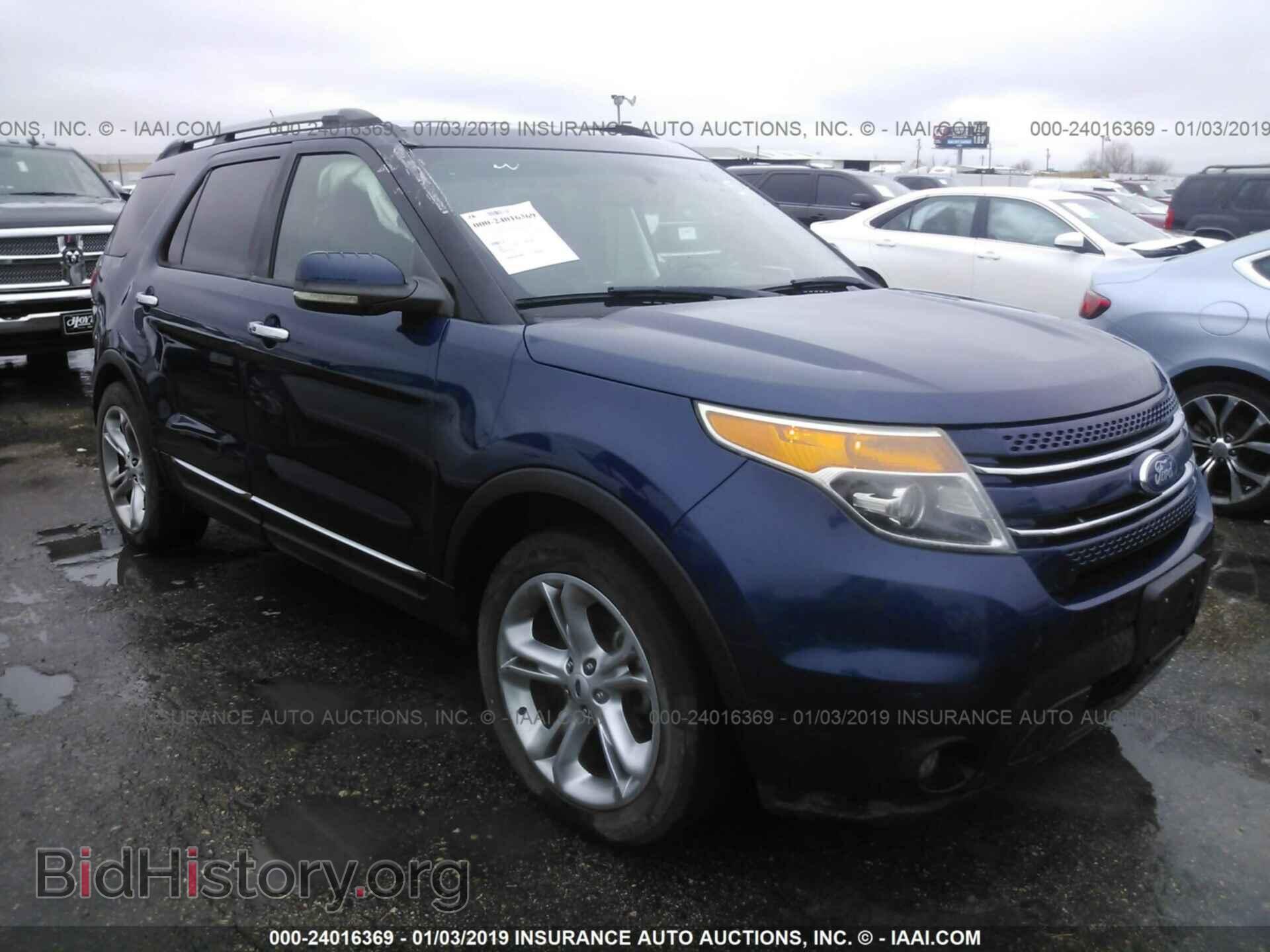 Фотография 1FMHK7F81CGA05508 - FORD EXPLORER 2012