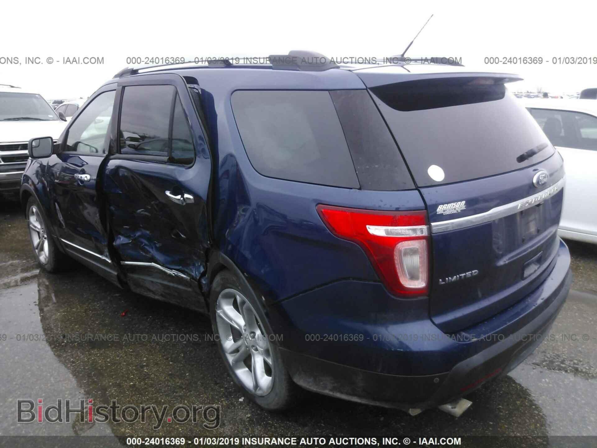 2012 FORD EXPLORER - VIN: 1FMHK7F81CGA05508 - Фото 3