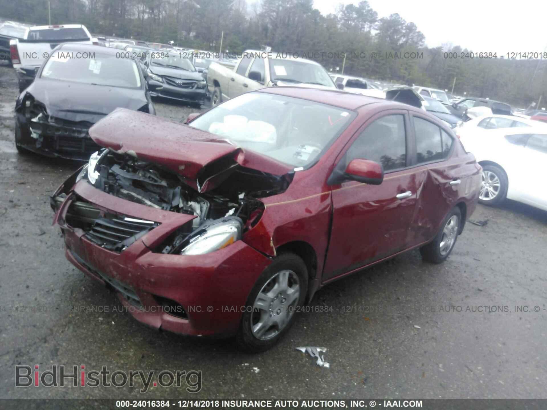 2012 NISSAN VERSA - VIN: 3N1CN7AP9CL926183 - Фото 2