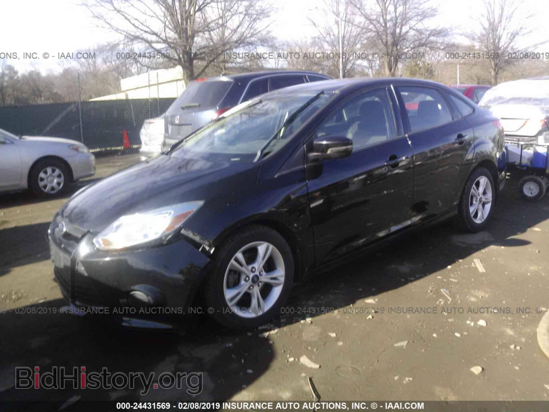 2014 FORD FOCUS - VIN: 1FADP3F25EL404527 - Фото 2