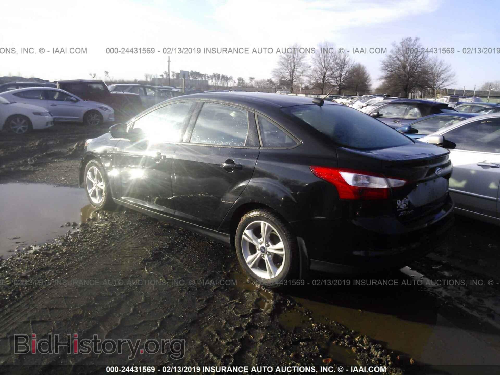 2014 FORD FOCUS - VIN: 1FADP3F25EL404527 - Фото 3