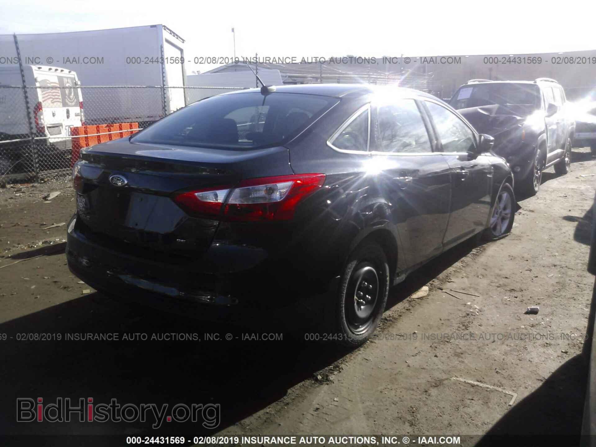 2014 FORD FOCUS - VIN: 1FADP3F25EL404527 - Фото 4