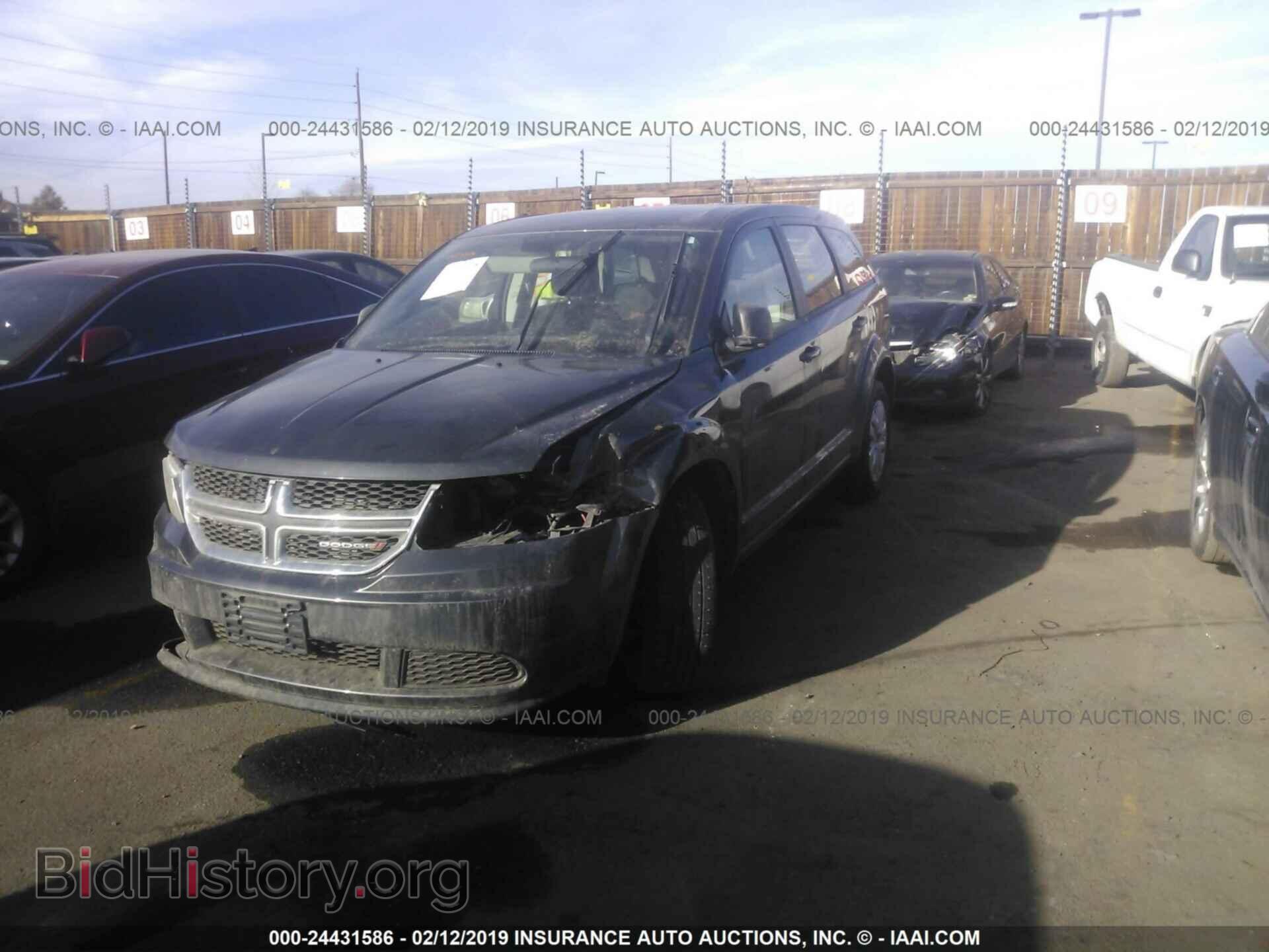 2015 DODGE JOURNEY - VIN: 3C4PDCABXFT599909 - Фото 2