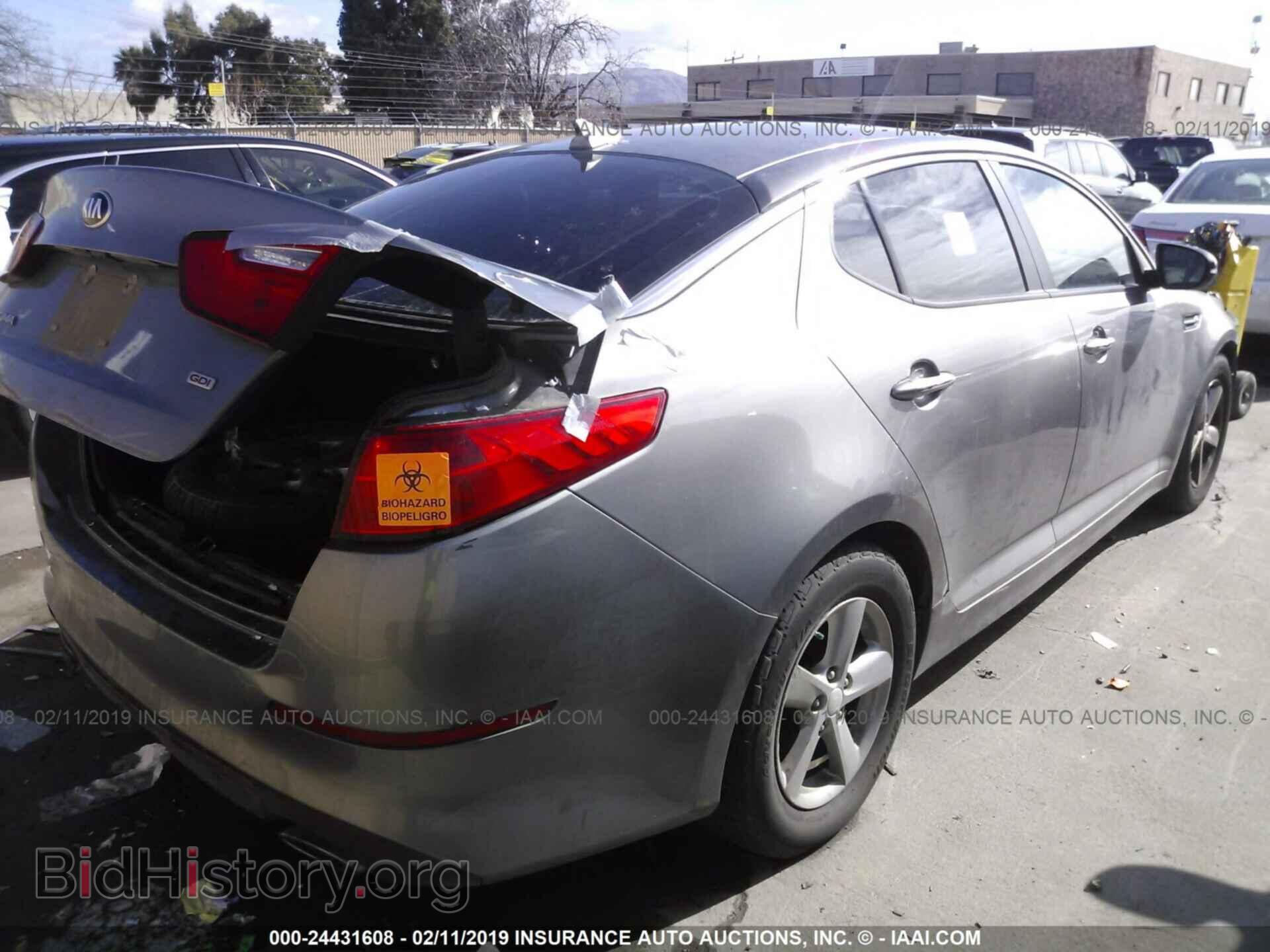 2014 KIA OPTIMA - VIN: 5XXGM4A74EG297964 - Фото 4