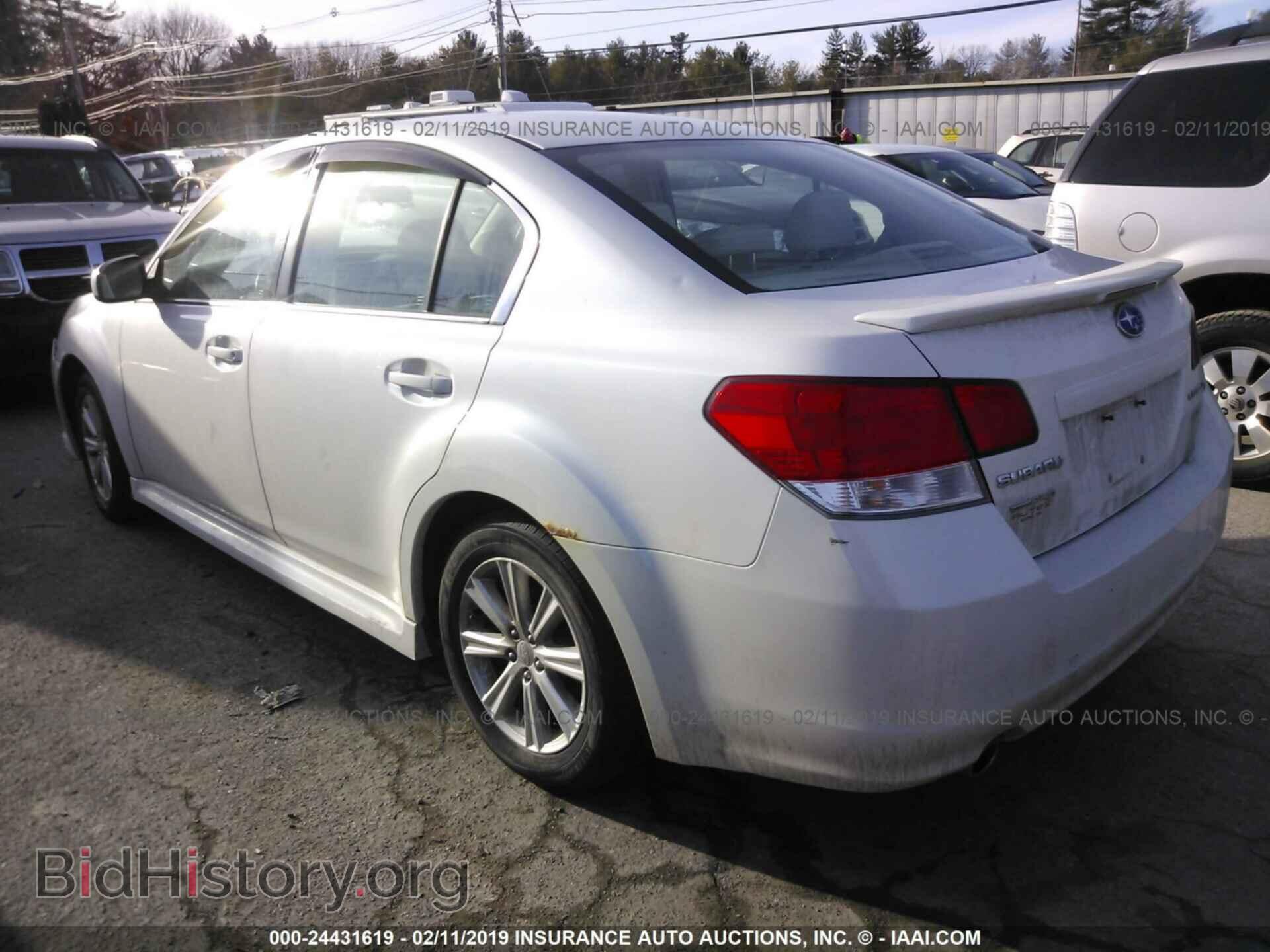 2011 SUBARU LEGACY - VIN: 4S3BMBC68B3216477 - Фото 3