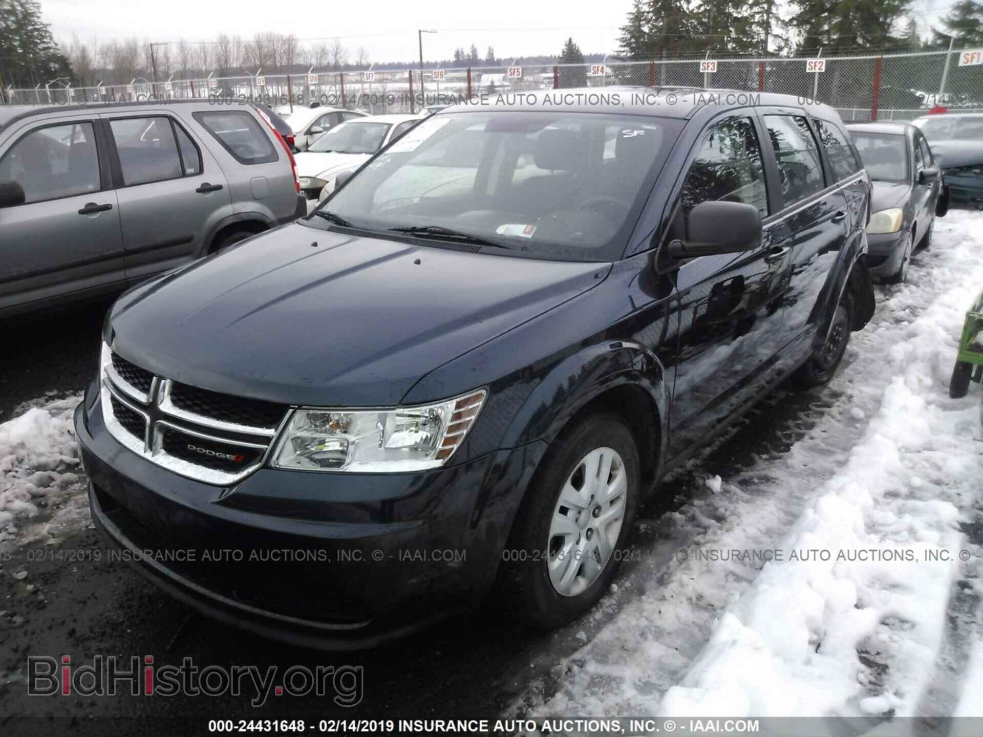 2014 DODGE JOURNEY - VIN: 3C4PDCABXET259075 - Фото 2