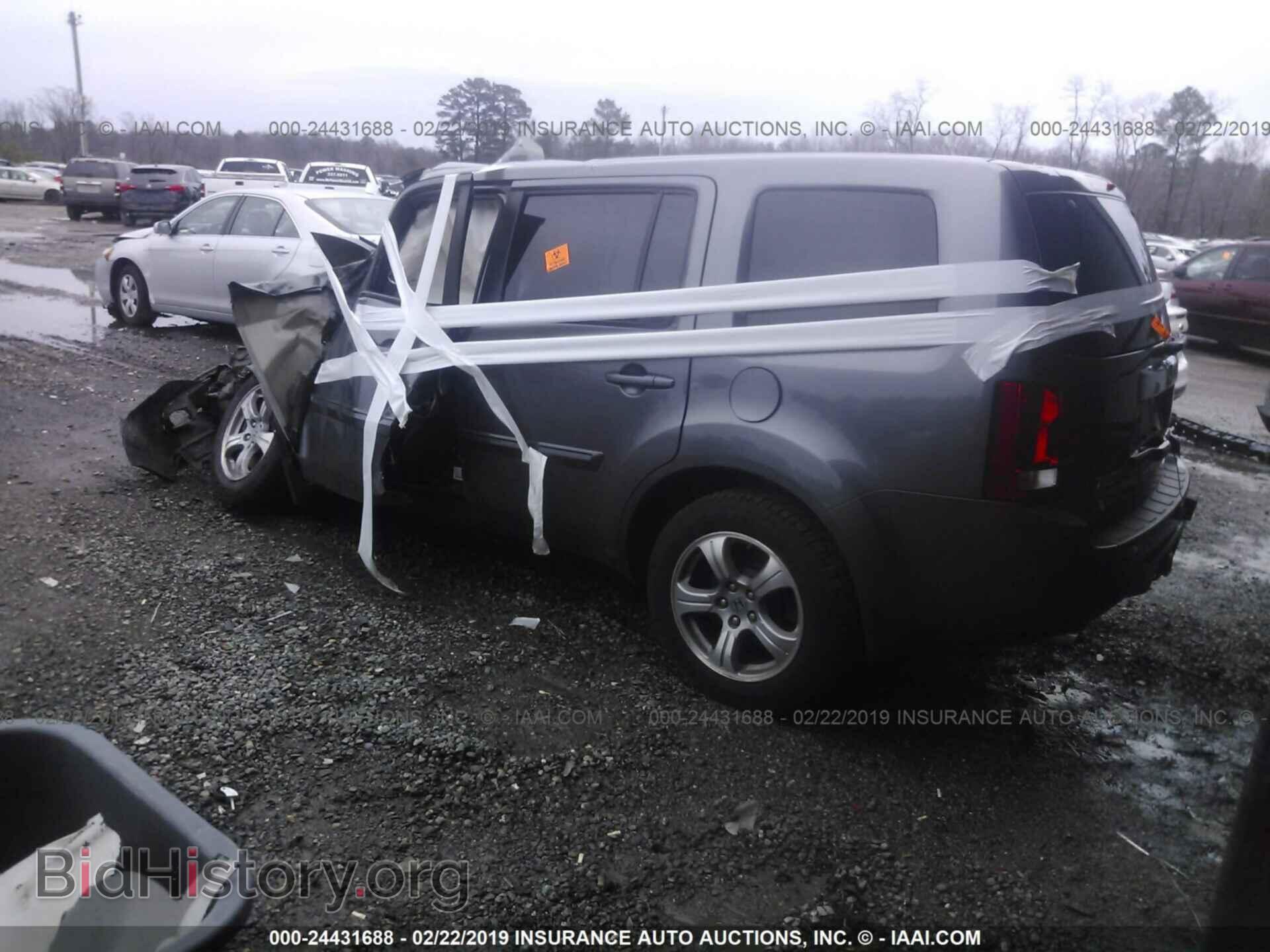 2012 HONDA PILOT - VIN: 5FNYF3H47CB012176 - Фото 3