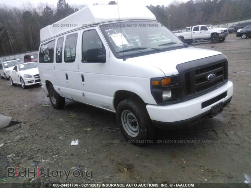 2008 Ford ECONOLINE E250 Van (VIN 1FTNE24W78DA54868) — photo 1 of 10, IAAI, damage: left & right side