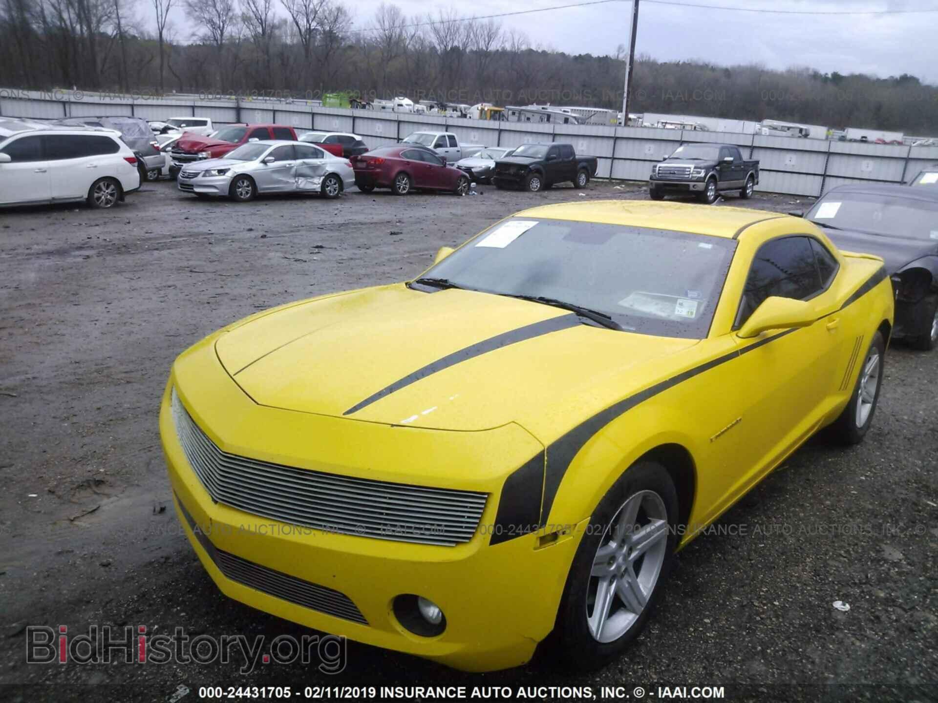 2010 CHEVROLET CAMARO - VIN: 2G1FB1EV5A9213623 - Фото 2
