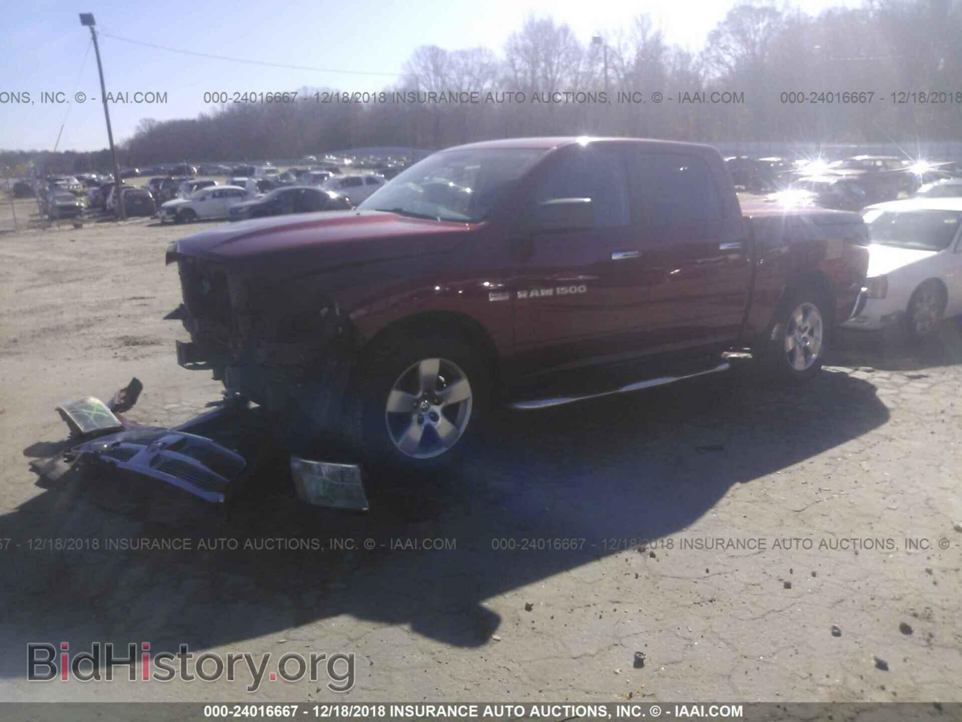 2012 DODGE RAM 1500 - VIN: 1C6RD6LT9CS118021 - Фото 2