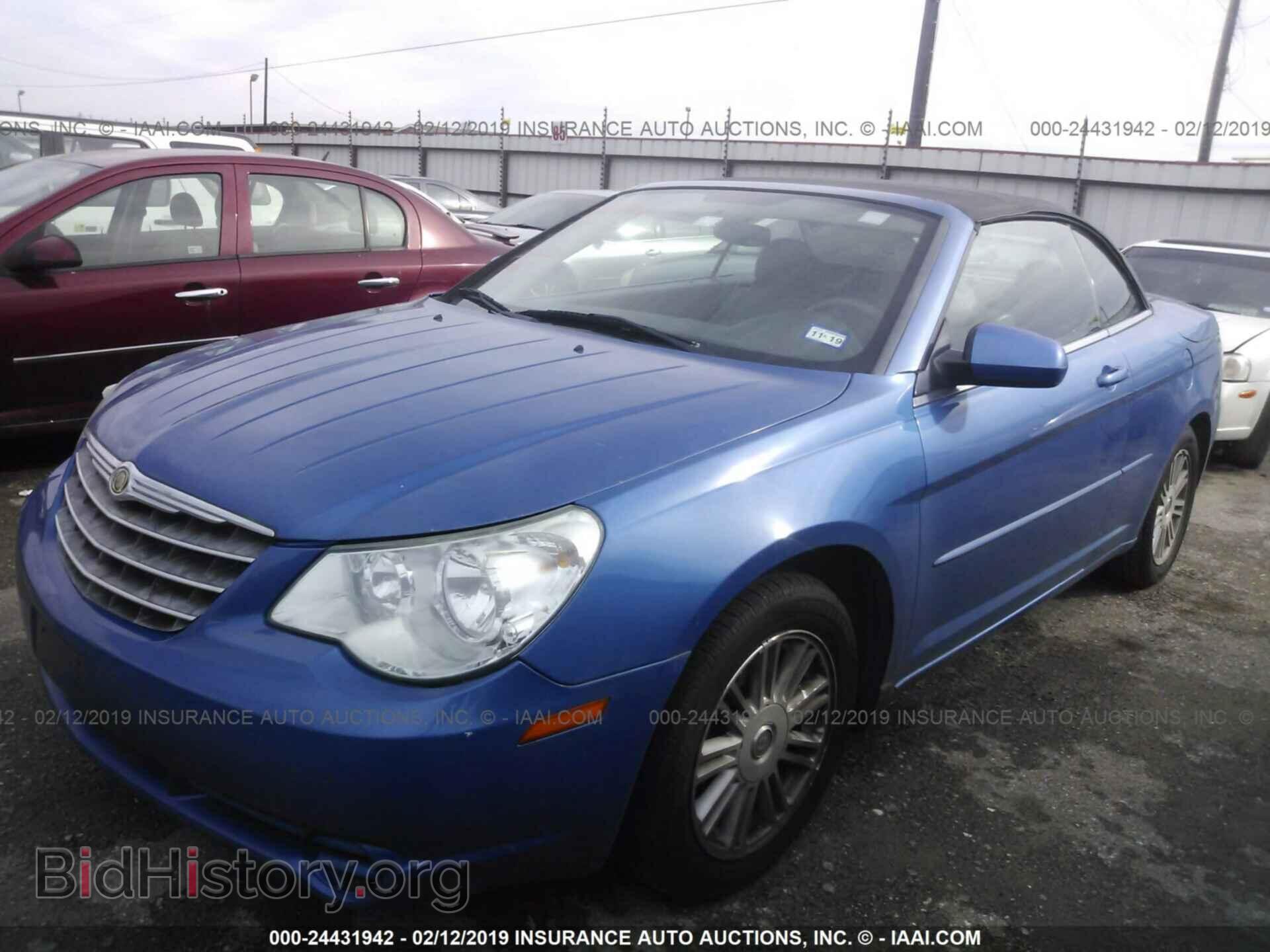 2008 CHRYSLER SEBRING - VIN: 1C3LC55R18N196249 - Фото 2