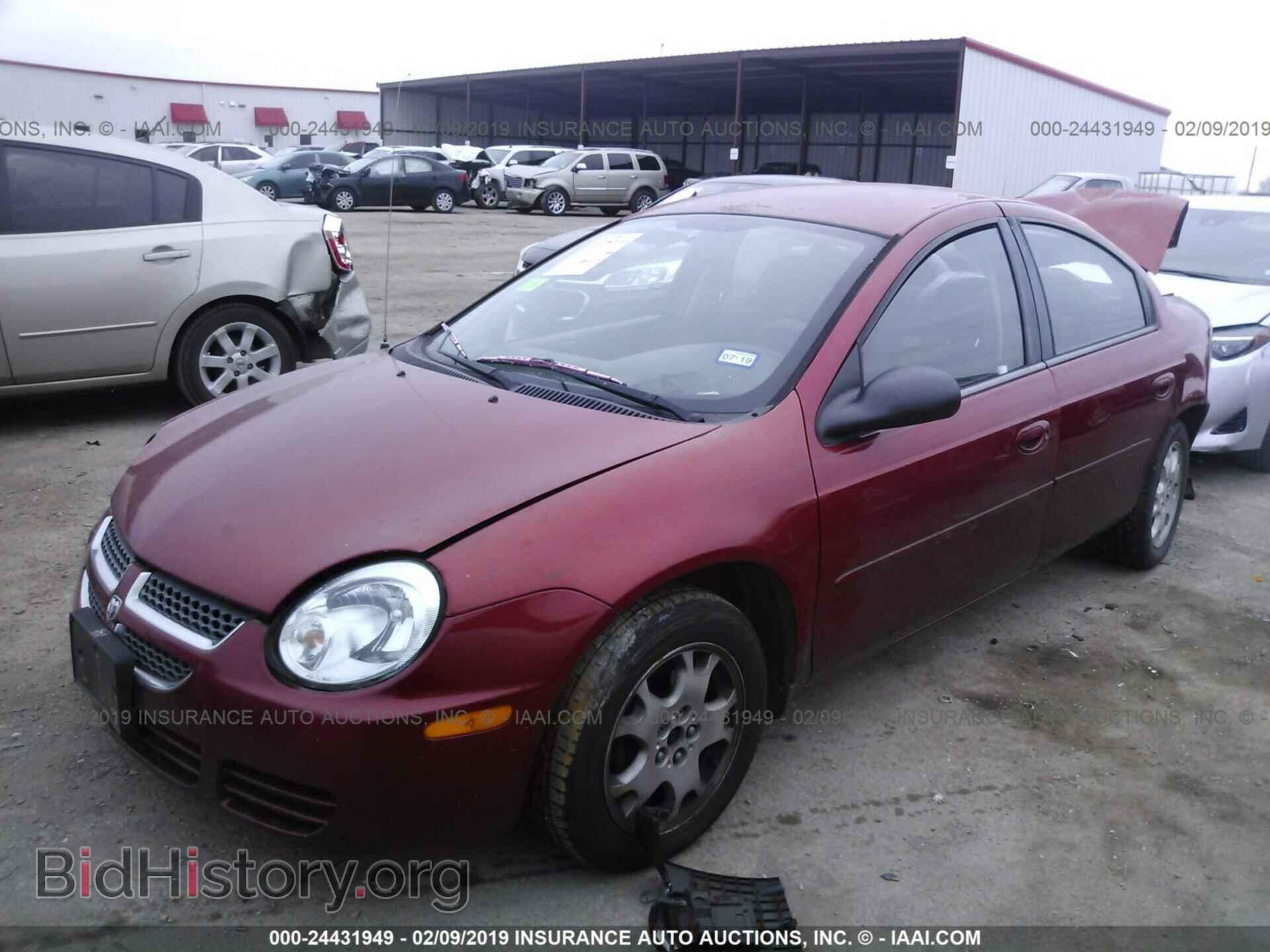 2004 DODGE NEON - VIN: 1B3ES56C04D636593 - Фото 2