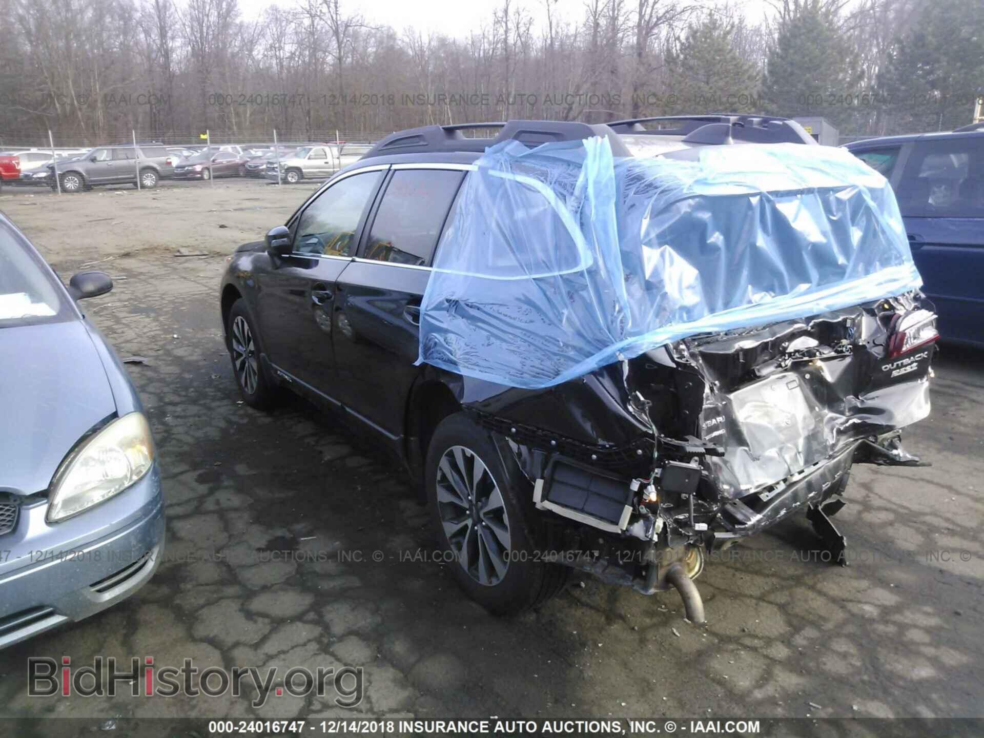 2017 SUBARU OUTBACK - VIN: 4S4BSANC9H3414721 - Фото 3