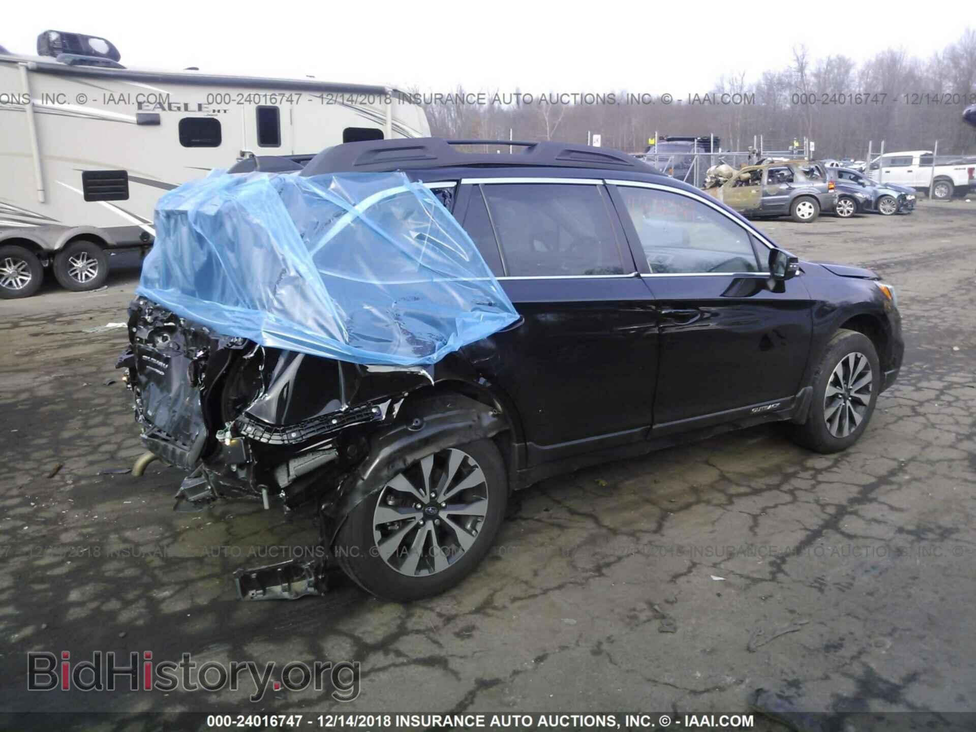 2017 SUBARU OUTBACK - VIN: 4S4BSANC9H3414721 - Фото 4