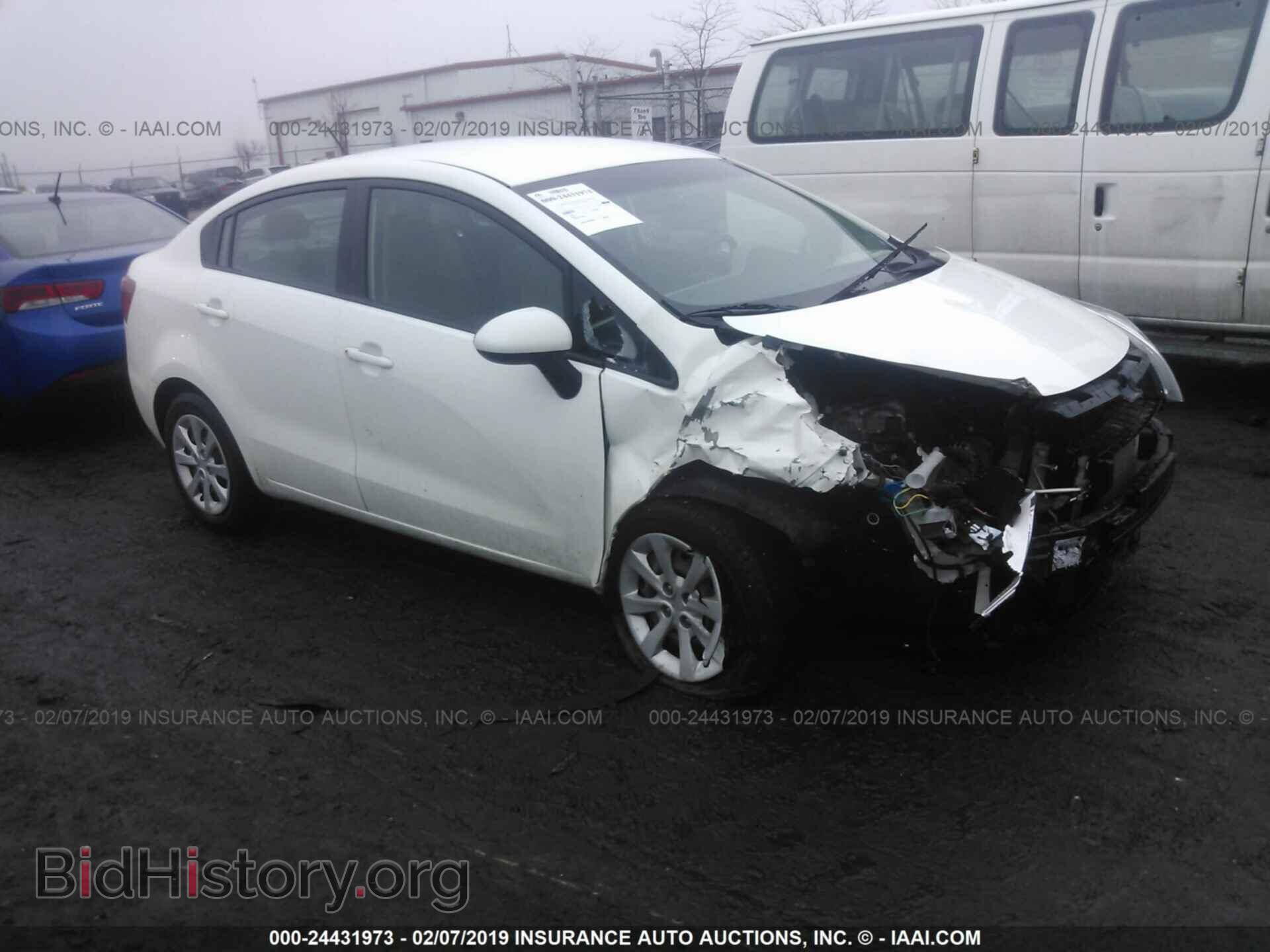 Фотография KNADM4A37F6444789 - KIA RIO 2015