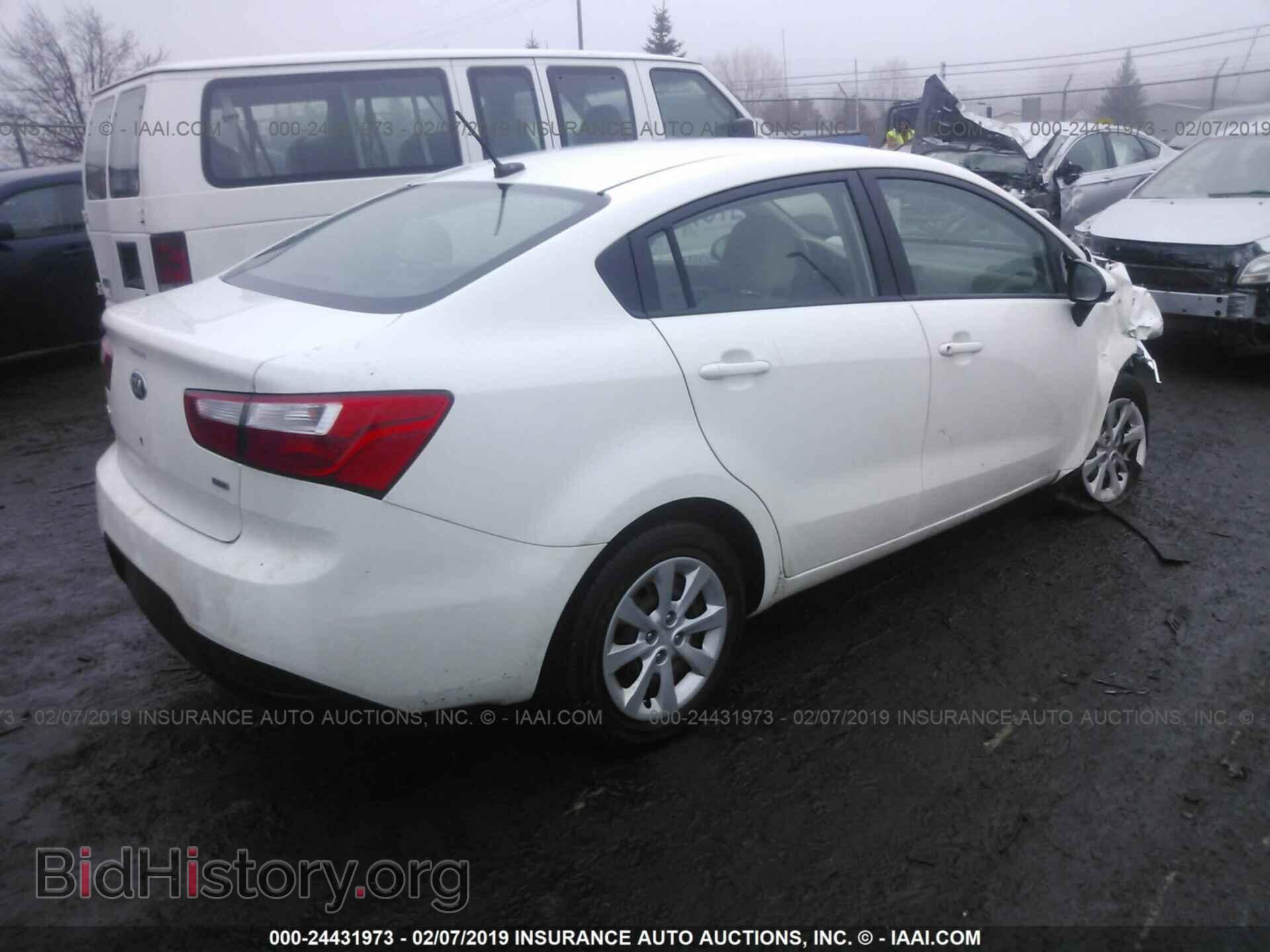 2015 KIA RIO - VIN: KNADM4A37F6444789 - Фото 4