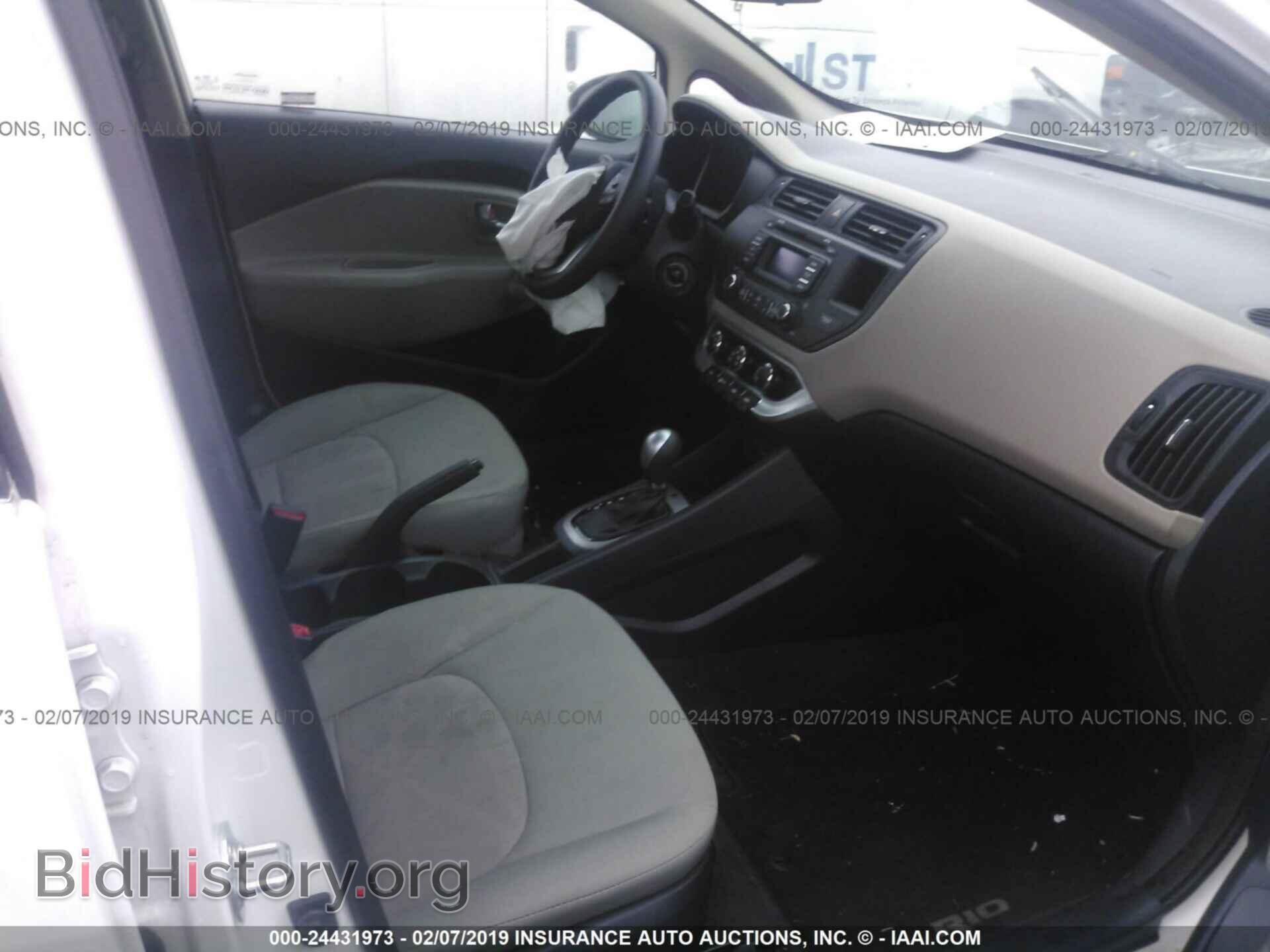 2015 KIA RIO - VIN: KNADM4A37F6444789 - Фото 5