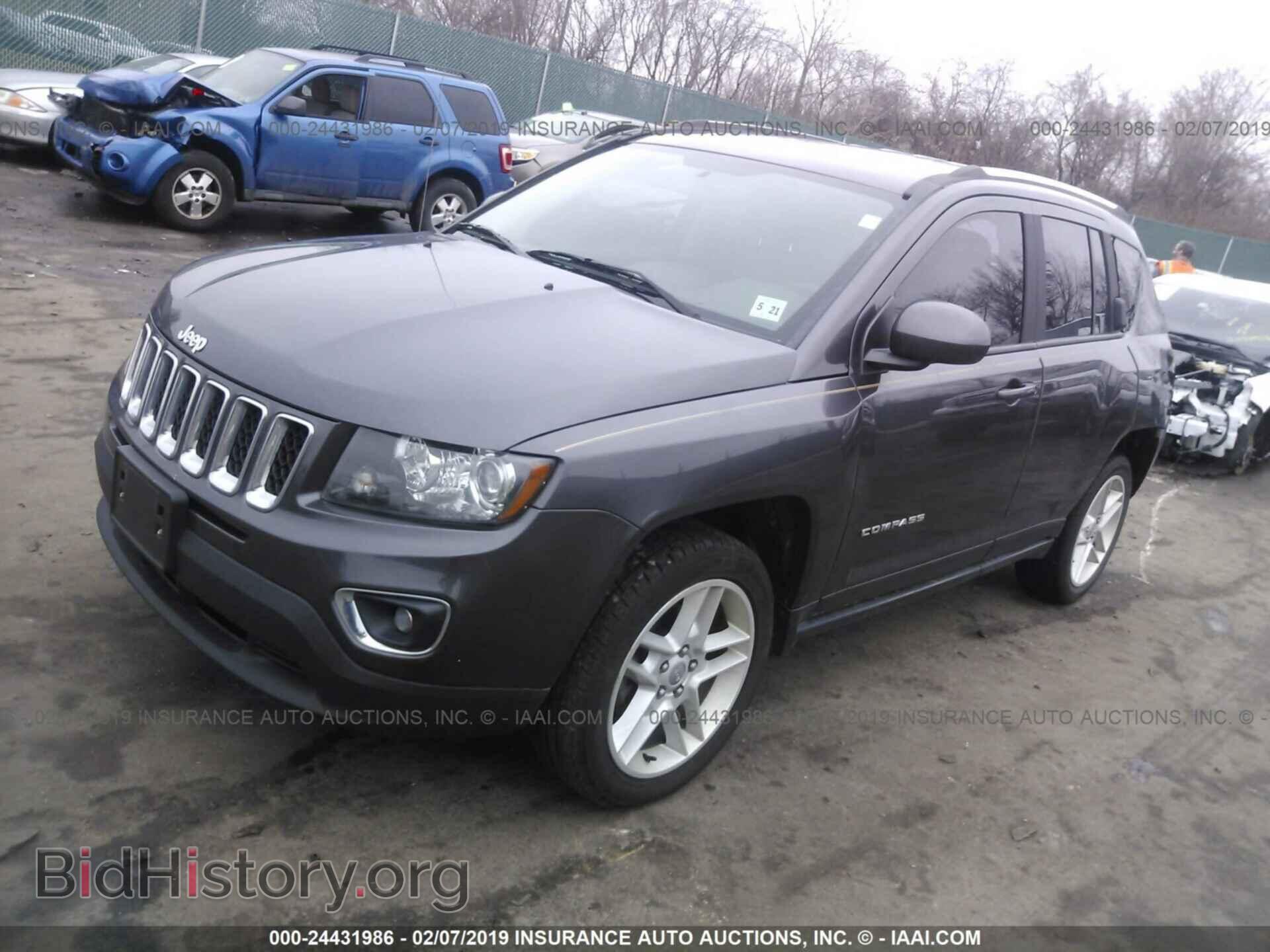 2015 JEEP COMPASS - VIN: 1C4NJCCB1FD164828 - Фото 2