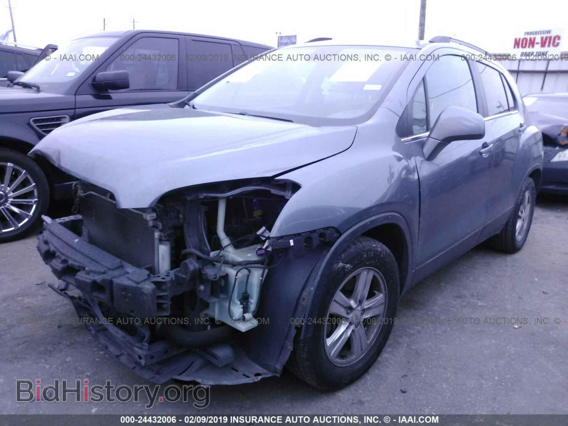 2015 CHEVROLET TRAX - VIN: KL7CJLSB4FB058262 - Фото 2