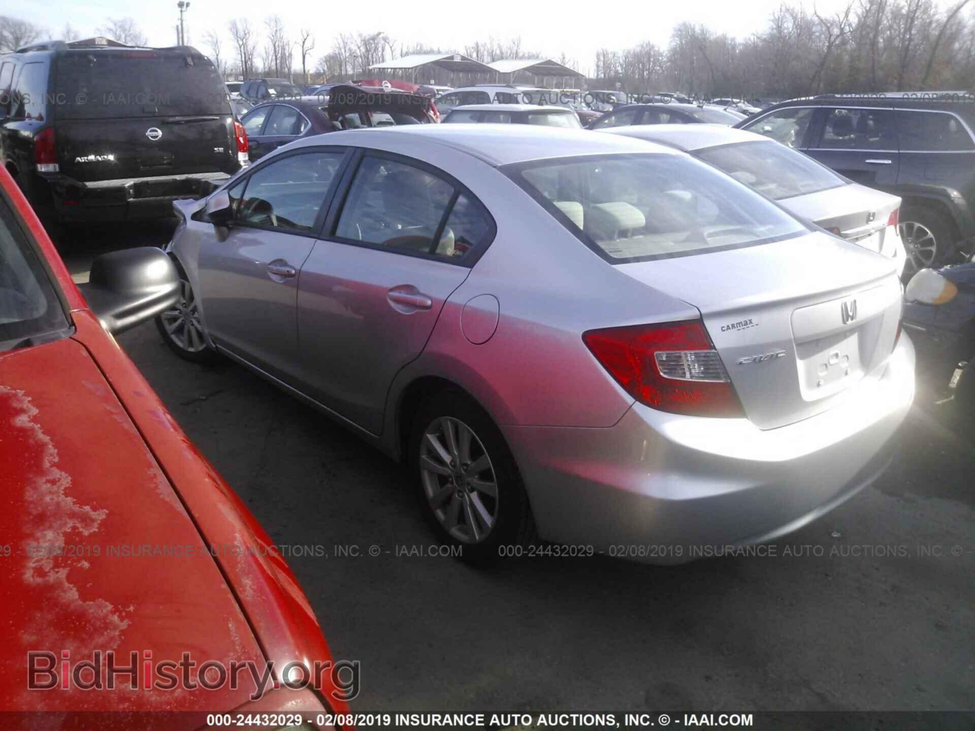 2012 HONDA CIVIC - VIN: 2HGFB2F8XCH309702 - Фото 3