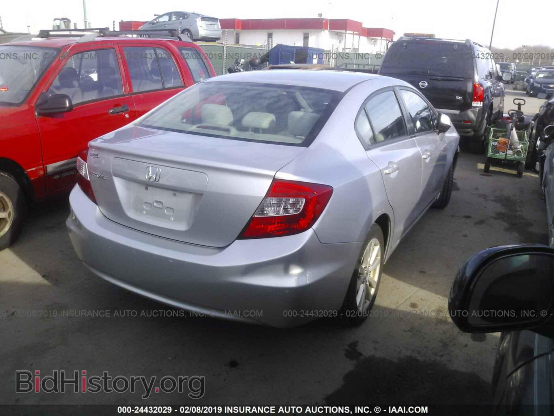 2012 HONDA CIVIC - VIN: 2HGFB2F8XCH309702 - Фото 4