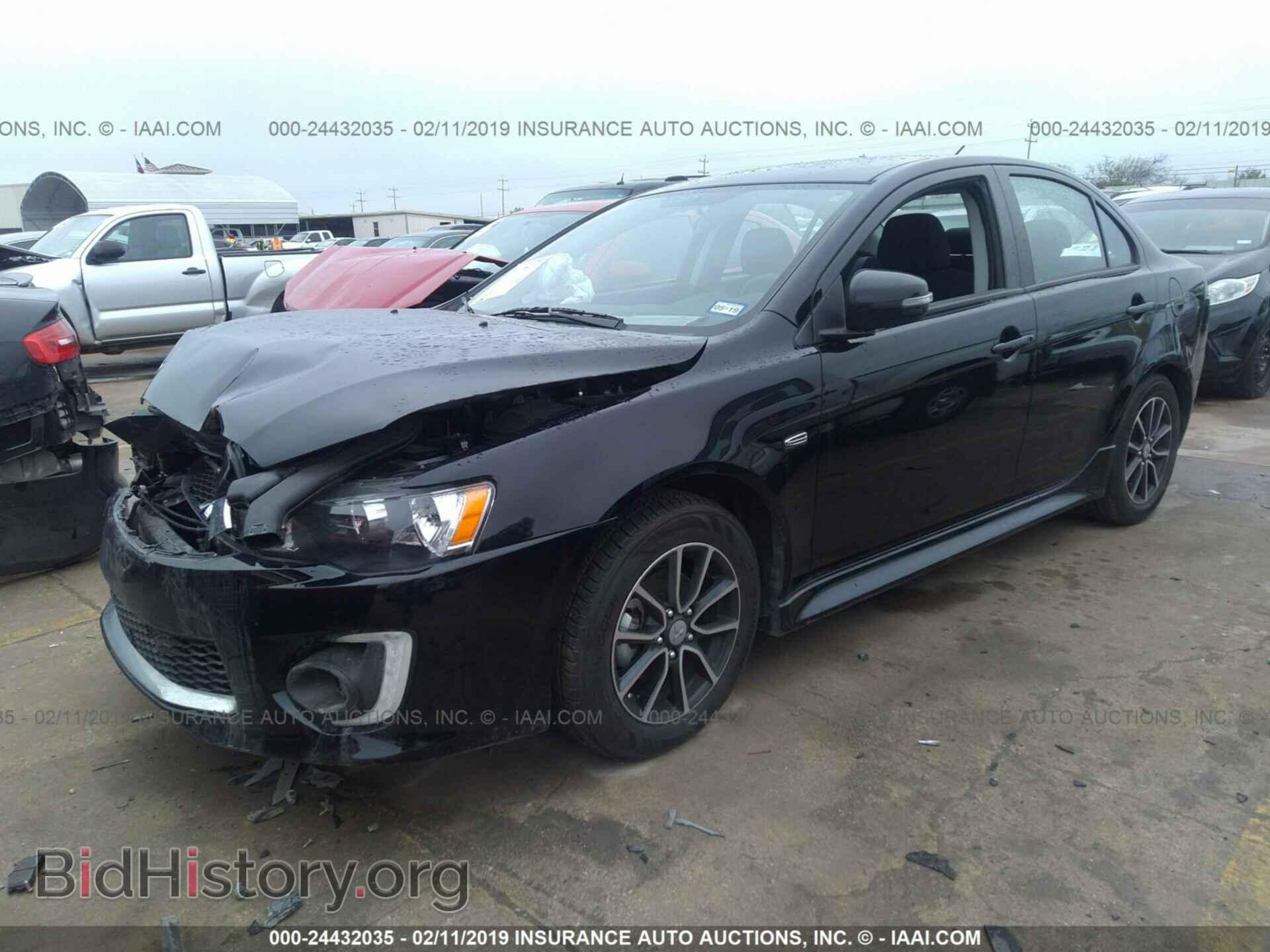 2017 MITSUBISHI LANCER - VIN: JA32U2FU0HU011957 - Фото 2