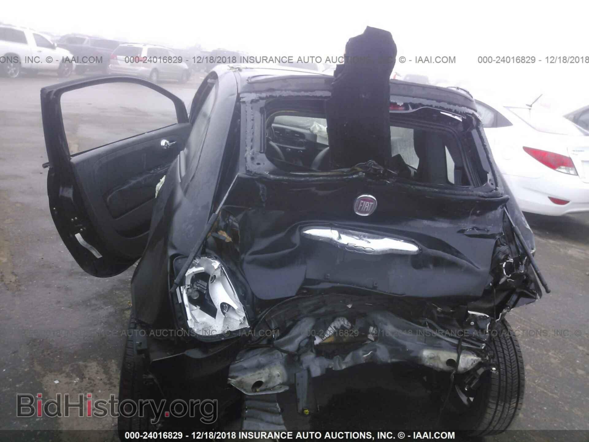 2013 FIAT 500 - VIN: 3C3CFFBR2DT515704 - Фото 3