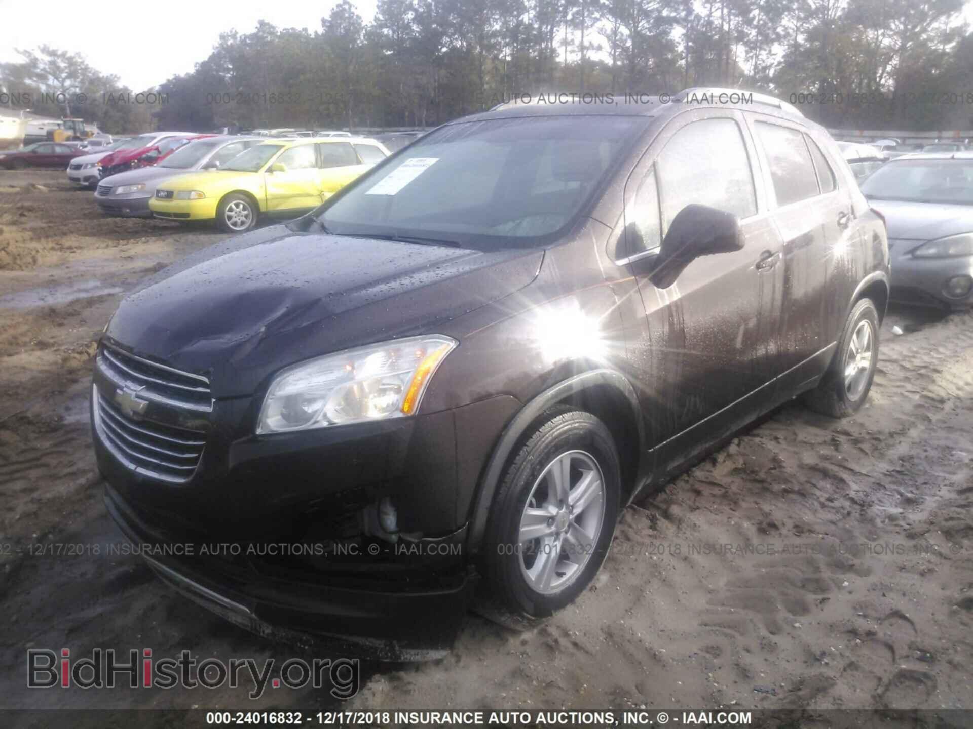 2015 CHEVROLET TRAX - VIN: KL7CJLSB6FB229951 - Фото 2
