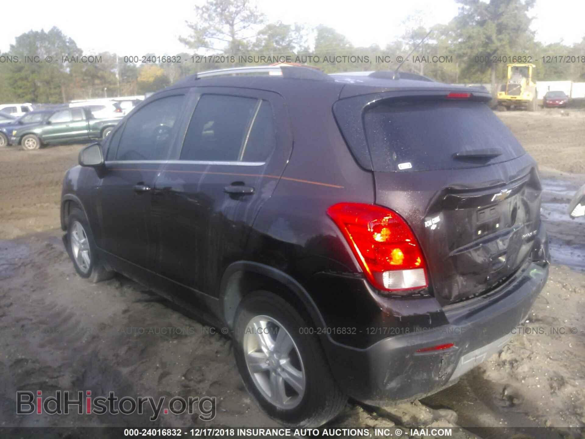 2015 CHEVROLET TRAX - VIN: KL7CJLSB6FB229951 - Фото 3