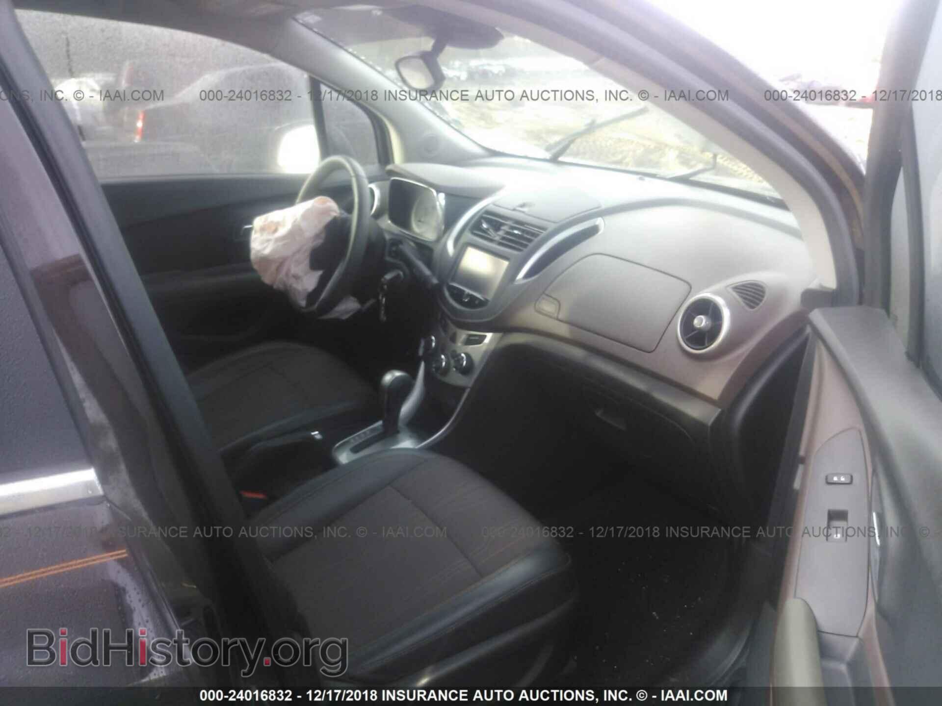 2015 CHEVROLET TRAX - VIN: KL7CJLSB6FB229951 - Фото 5