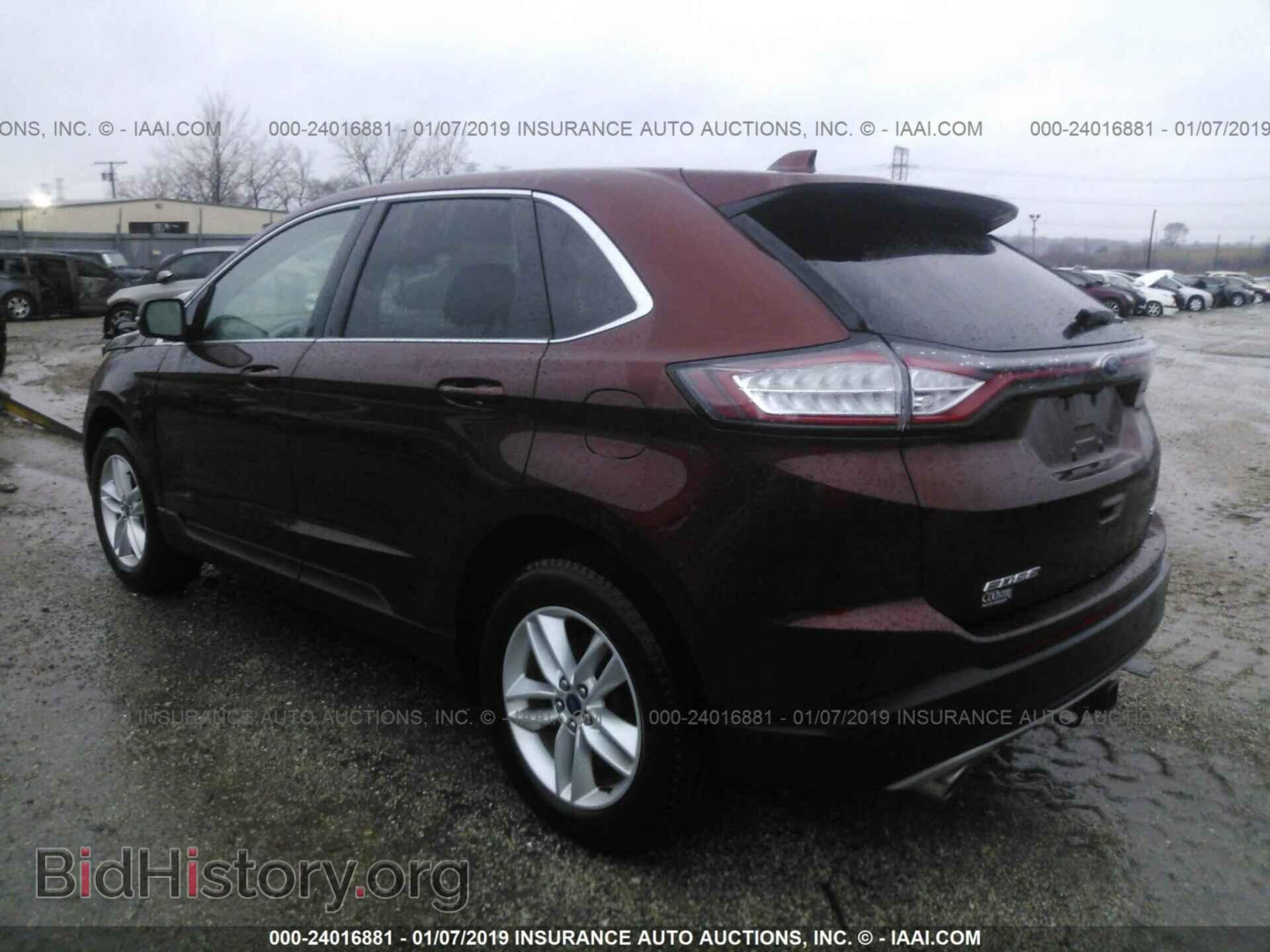 2015 FORD EDGE - VIN: 2FMTK4J86FBB33805 - Фото 3