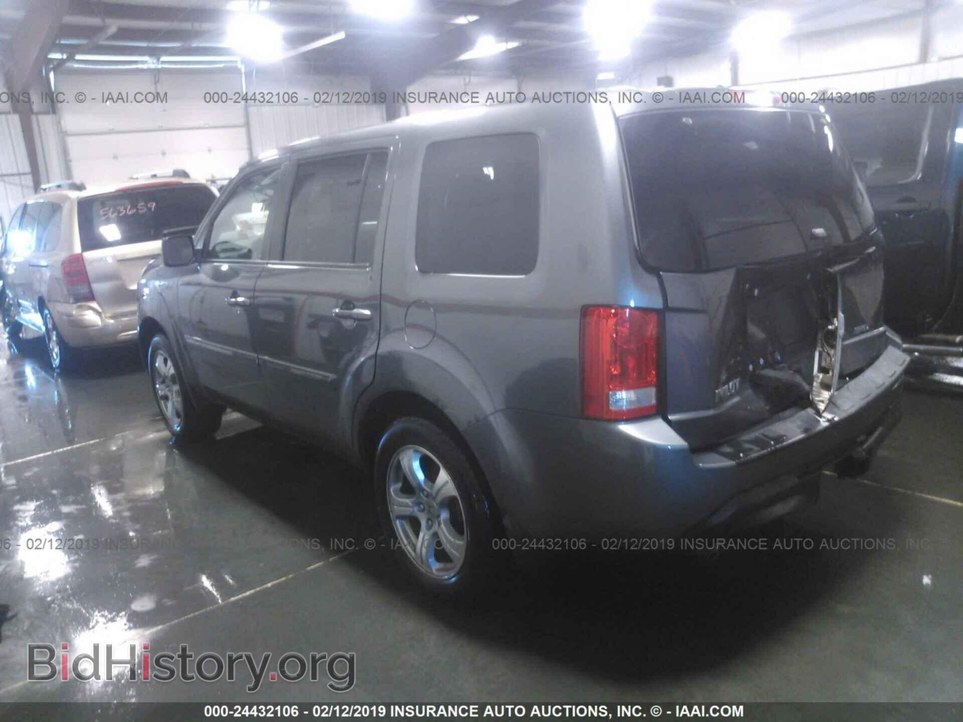 2012 HONDA PILOT - VIN: 5FNYF4H65CB008862 - Фото 3
