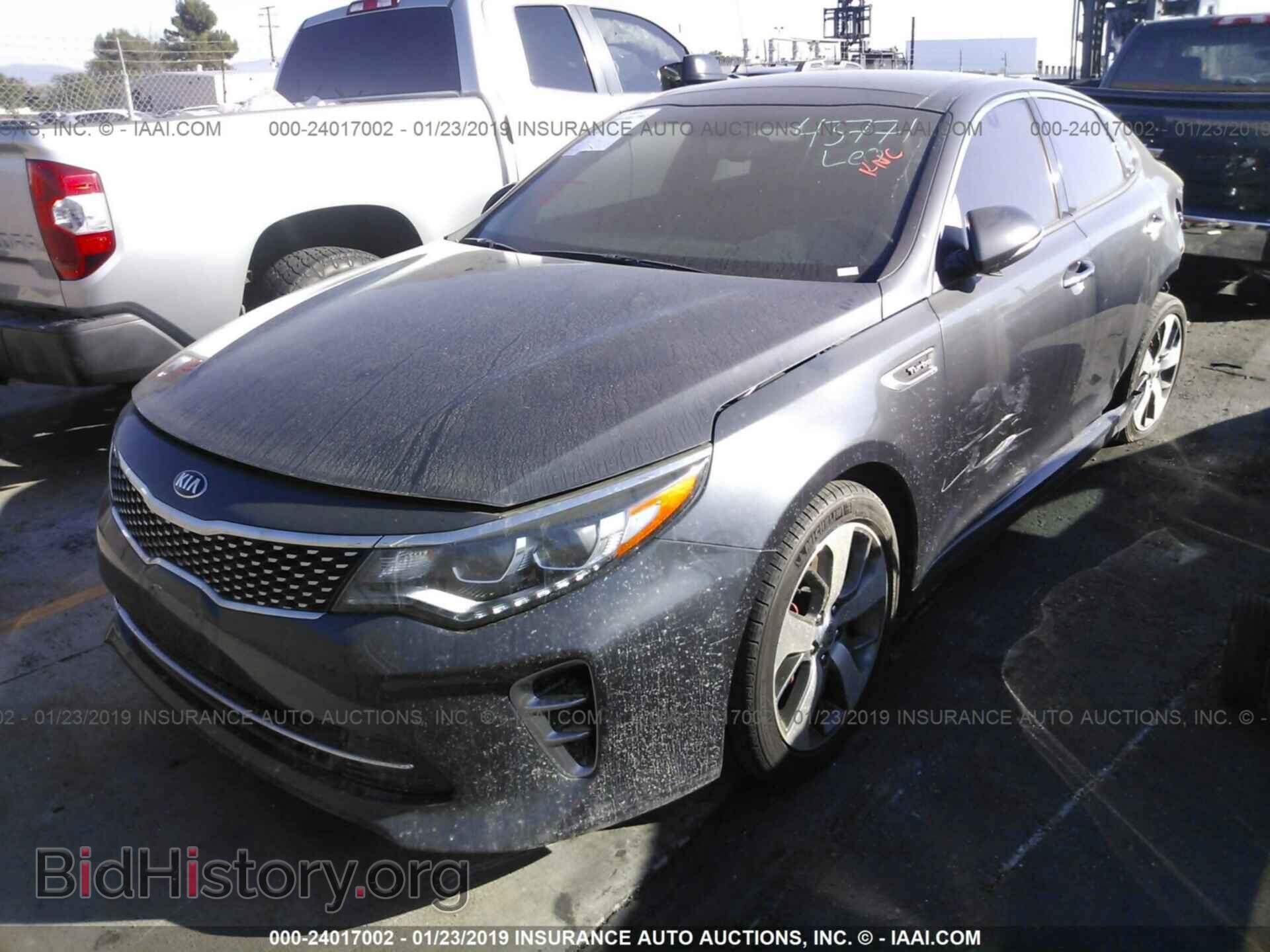 2017 KIA OPTIMA - VIN: 5XXGW4L25HG137866 - Фото 2