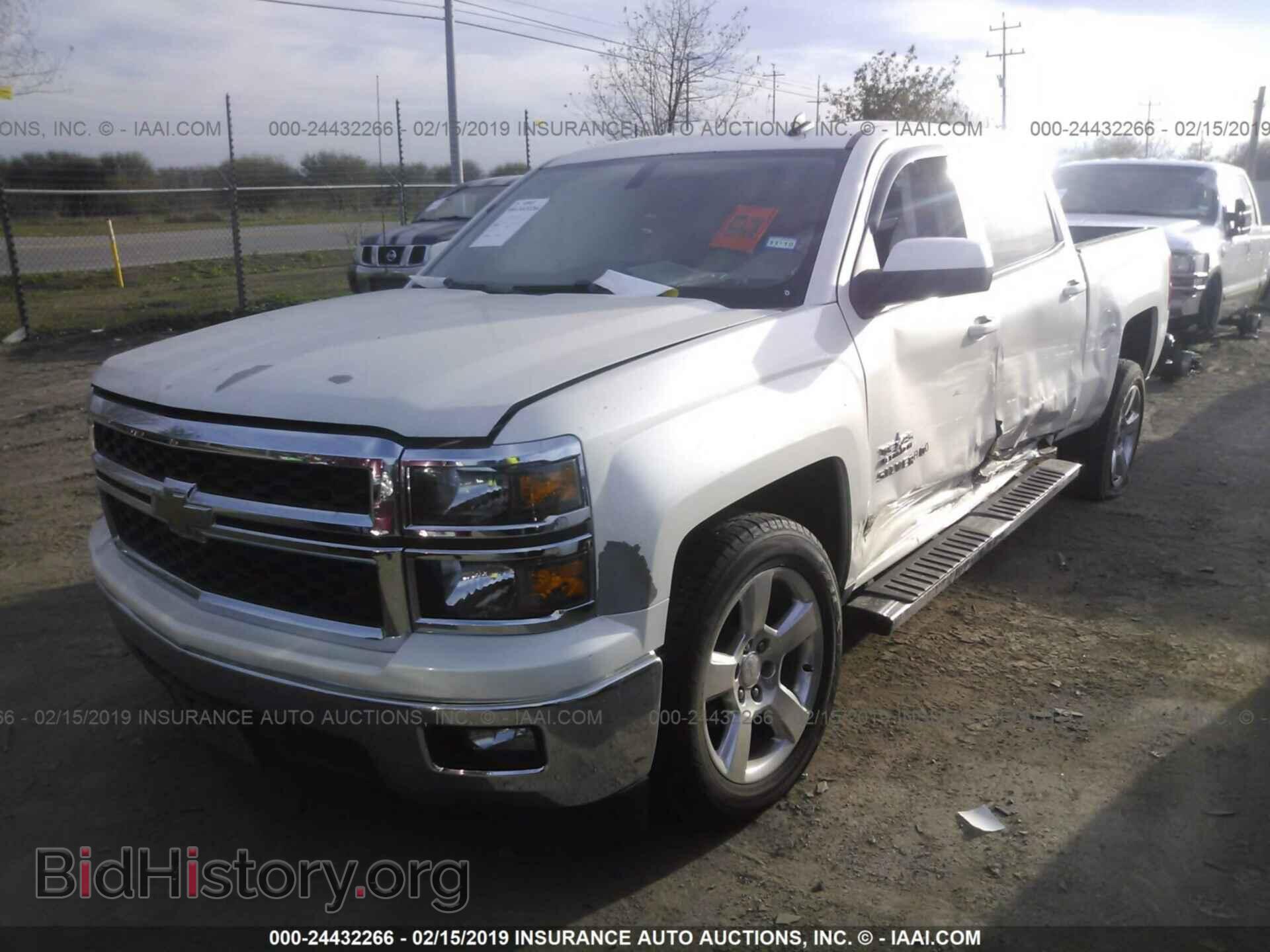2014 CHEVROLET SILVERADO - VIN: 3GCPCREC9EG109508 - Фото 2