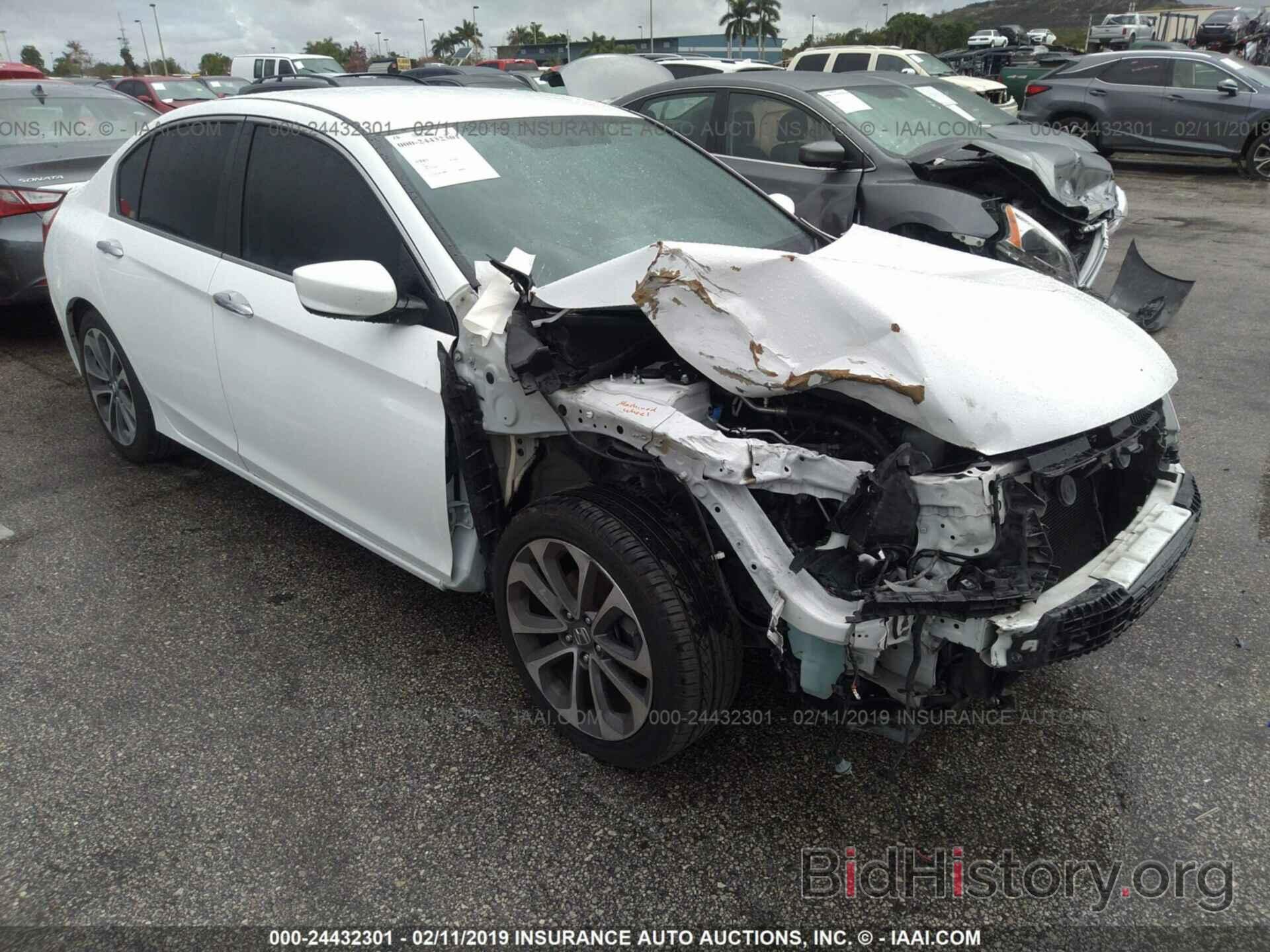 Photo 1HGCR2F51FA236257 - HONDA ACCORD 2015