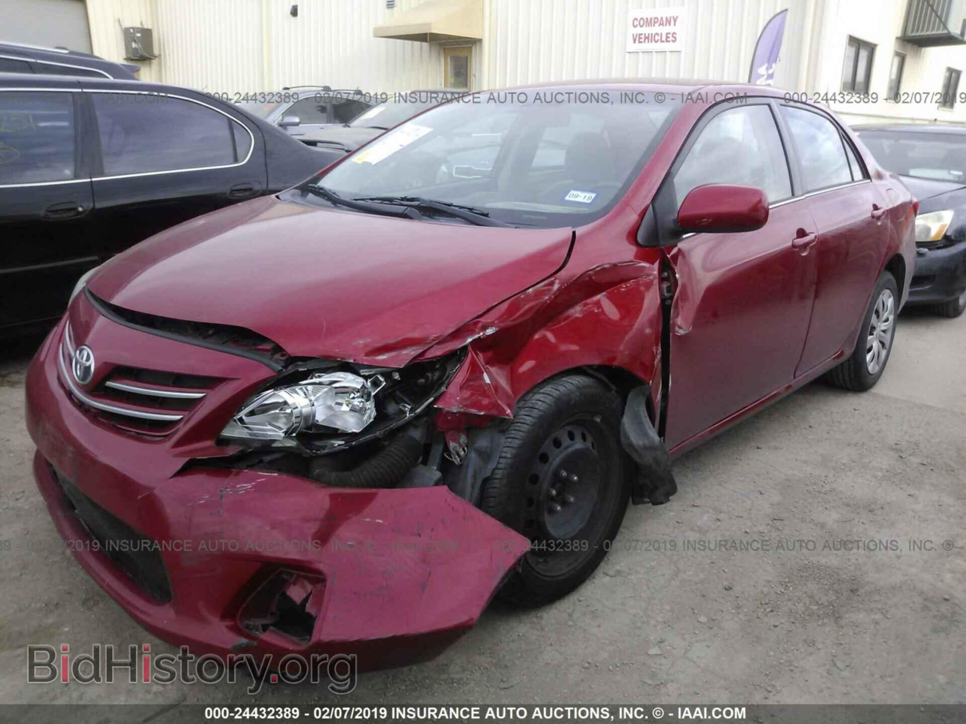 2013 TOYOTA COROLLA - VIN: 5YFBU4EE7DP172076 - Фото 2