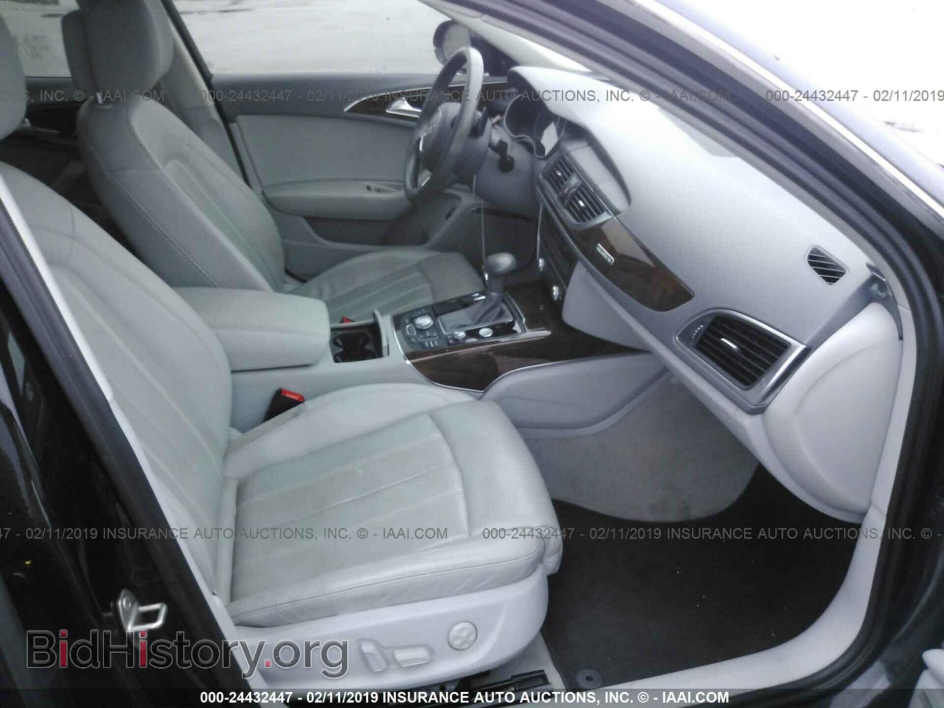 2012 AUDI A6 - VIN: WAUHGAFC9CN067061 - Фото 5