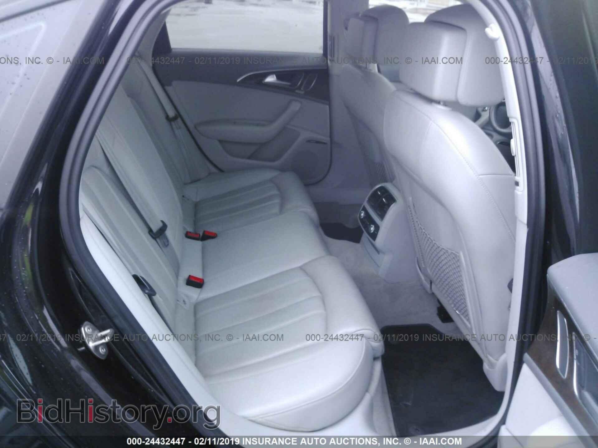2012 AUDI A6 - VIN: WAUHGAFC9CN067061 - Фото 8