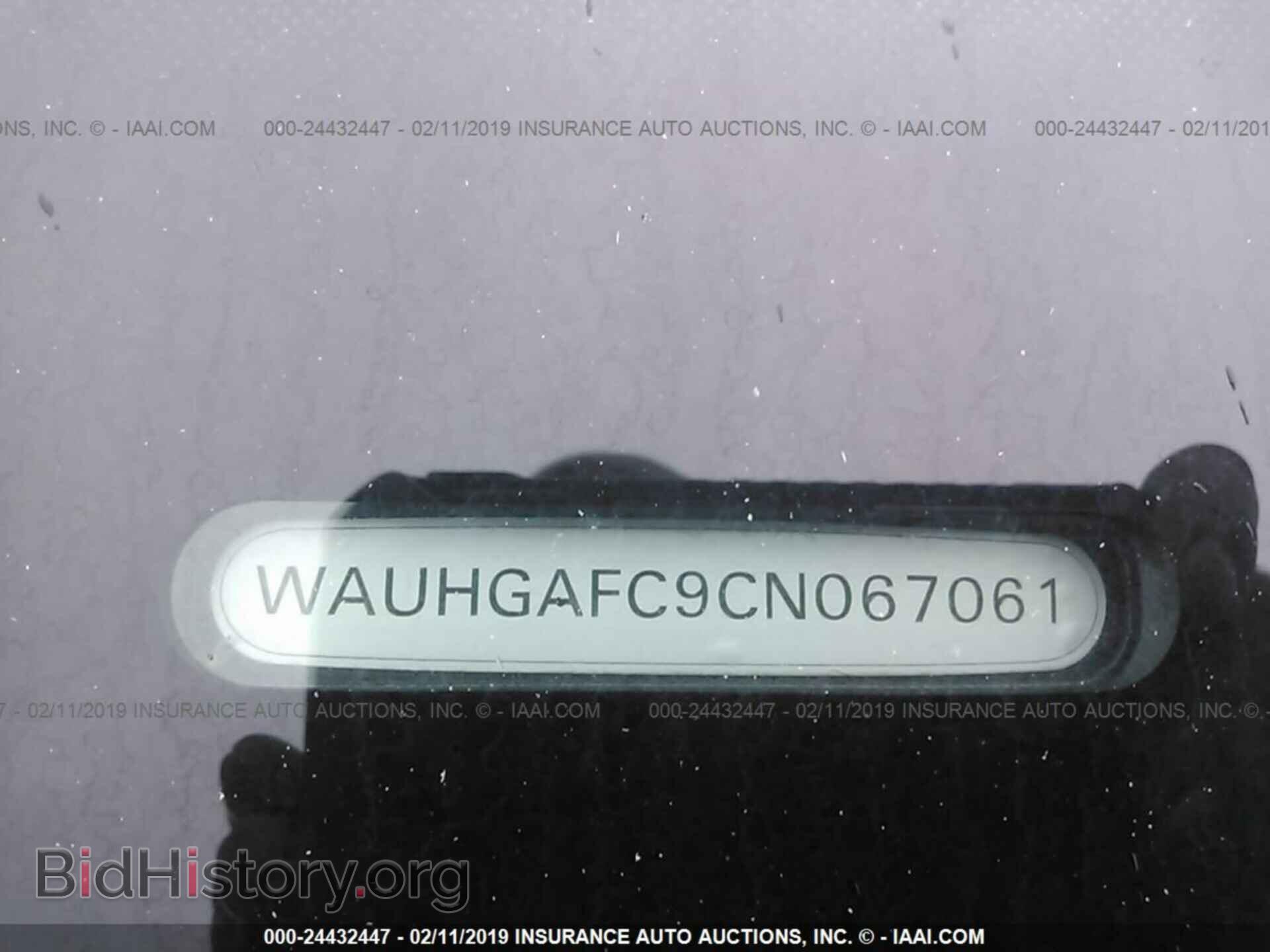 2012 AUDI A6 - VIN: WAUHGAFC9CN067061 - Фото 9