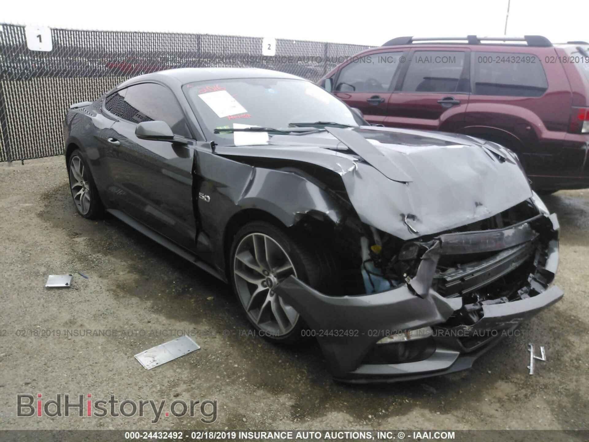Фотография 1FA6P8CF6G5283754 - FORD MUSTANG 2016