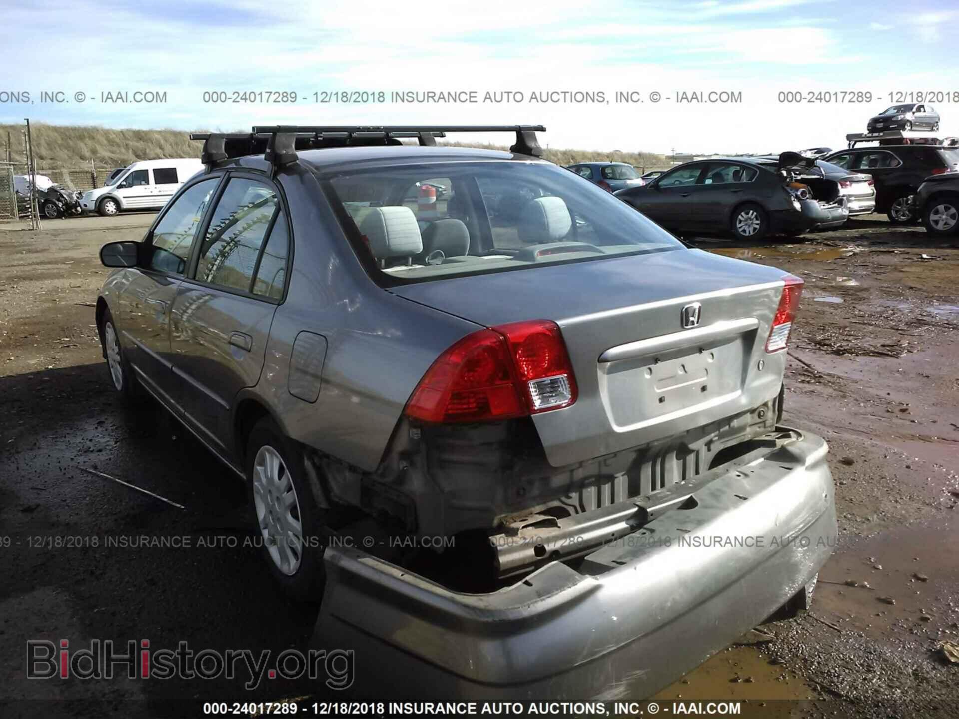 2005 HONDA CIVIC - VIN: 2HGES156X5H620846 - Фото 3