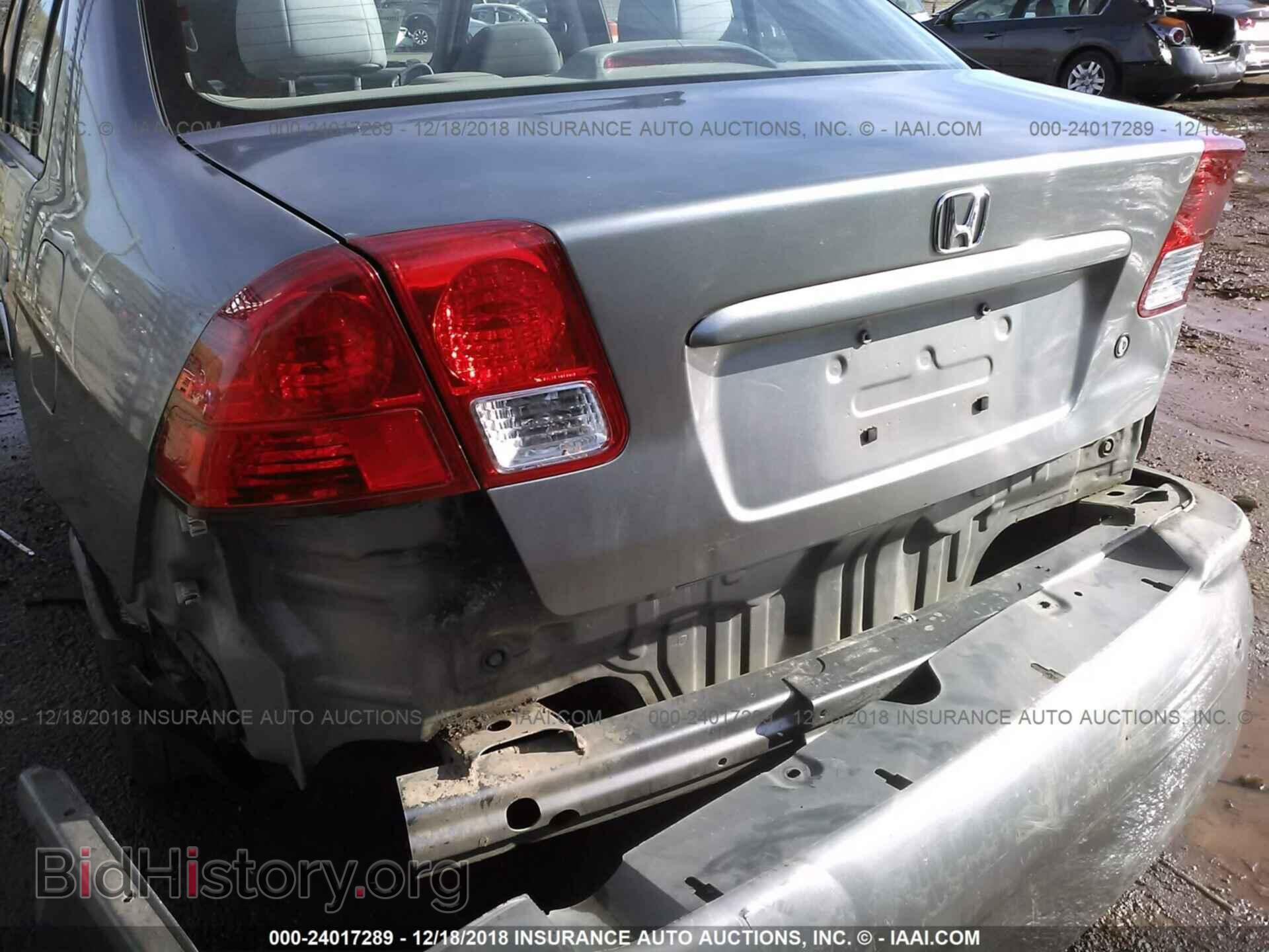 2005 HONDA CIVIC - VIN: 2HGES156X5H620846 - Фото 6