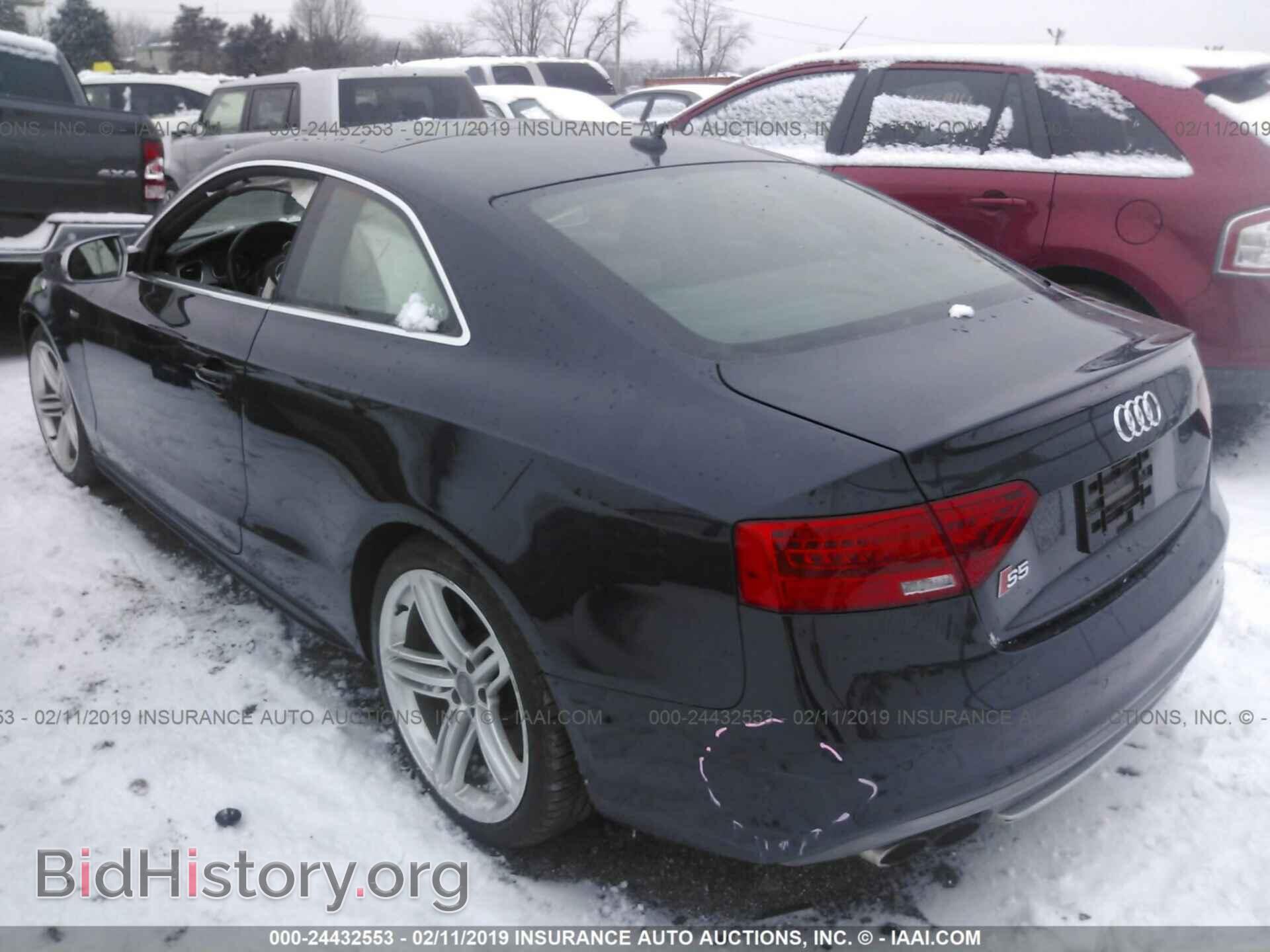 2013 AUDI S5 - VIN: WAUVGAFR6DA001017 - Фото 3