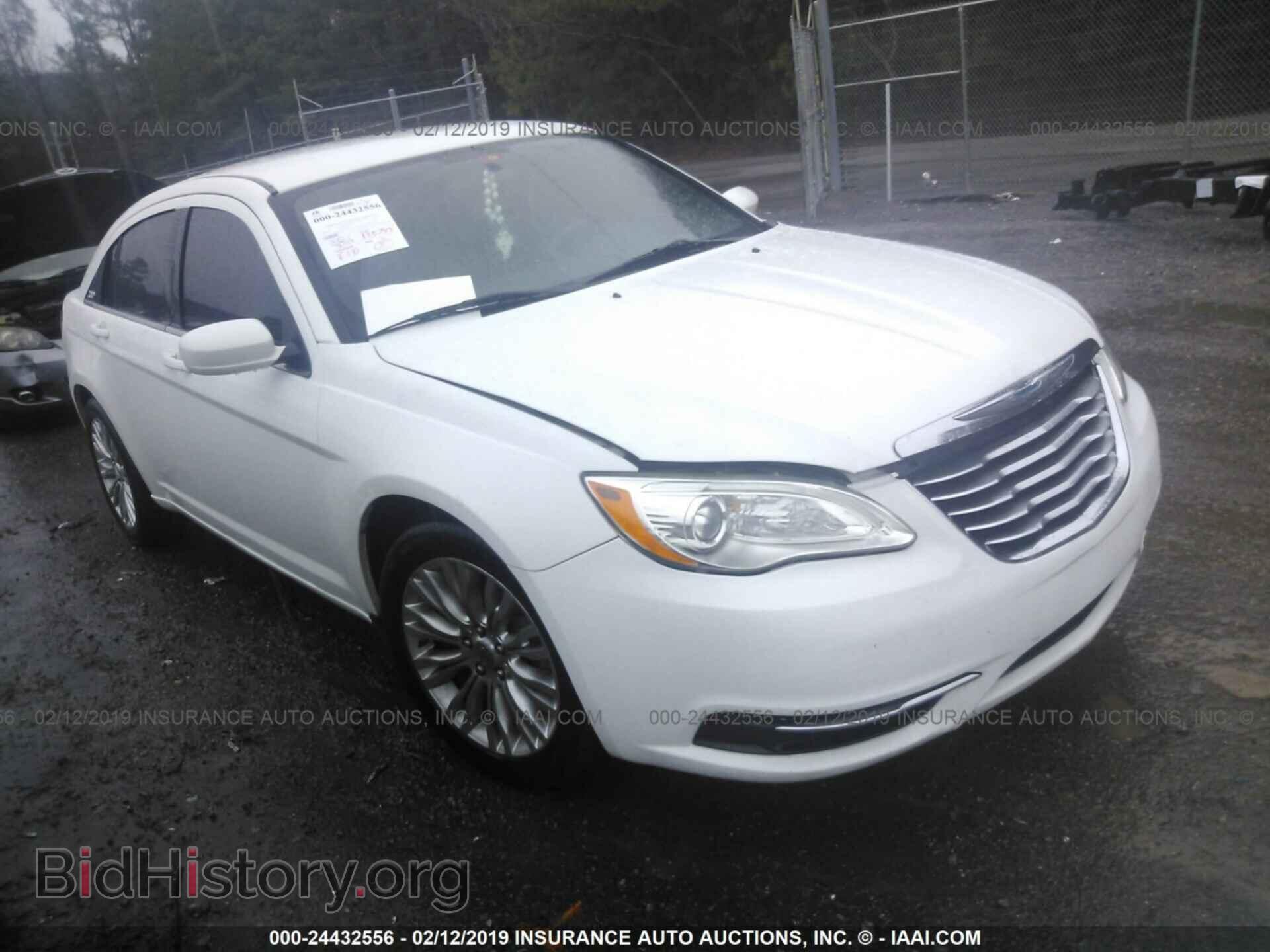 Фотография 1C3CCBAB2CN134553 - CHRYSLER 200 2012